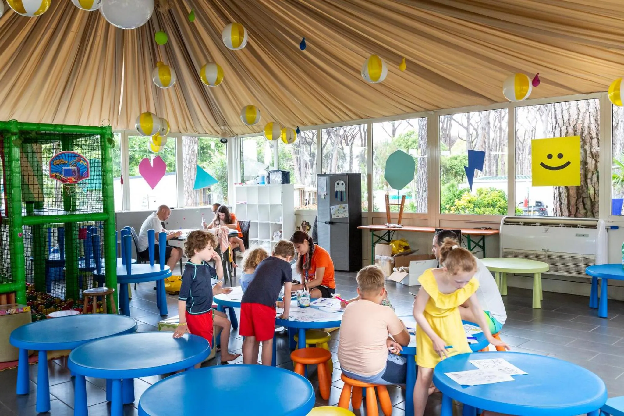 Kids's club in Fabulous village