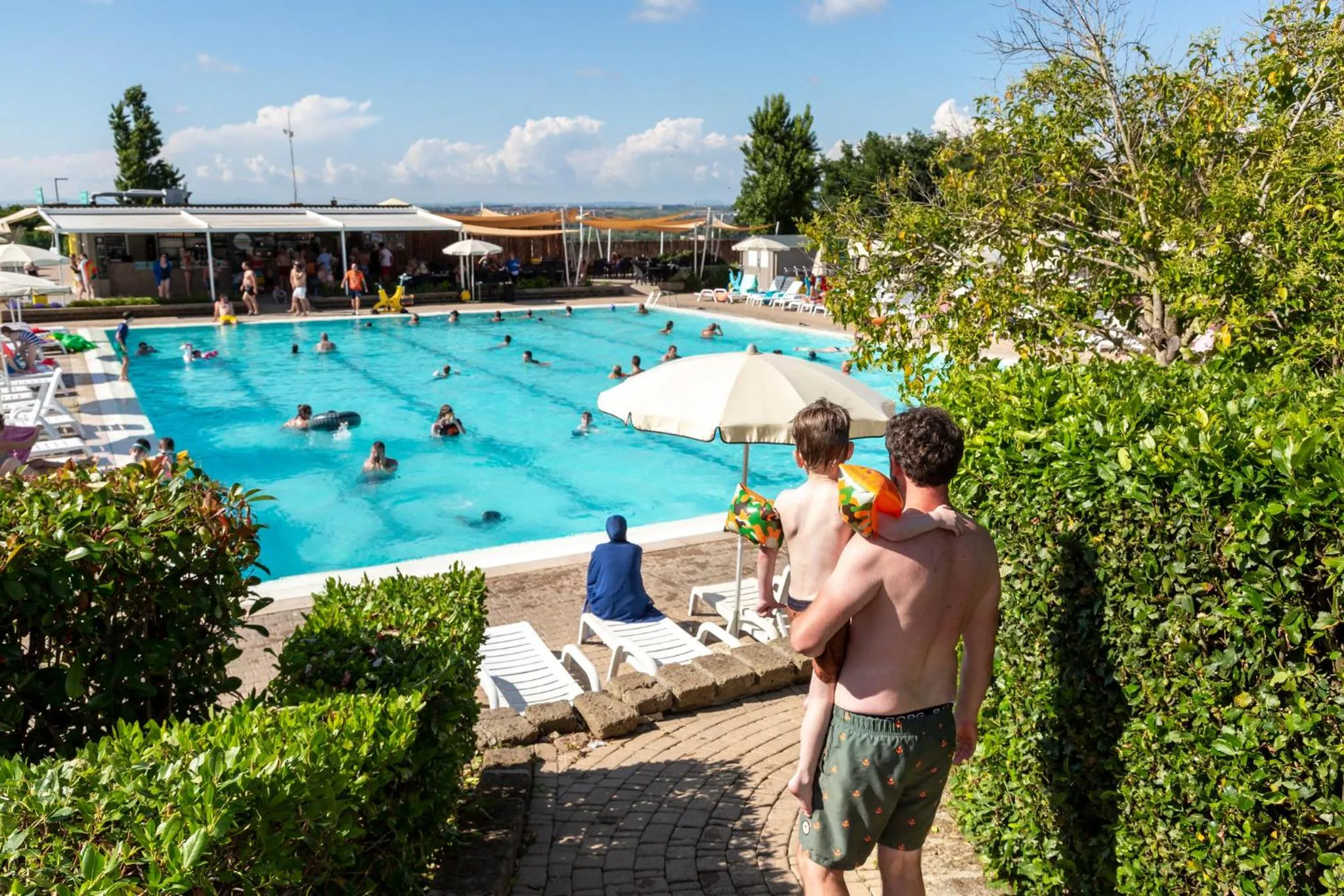 Swimming pool in Fabulous village