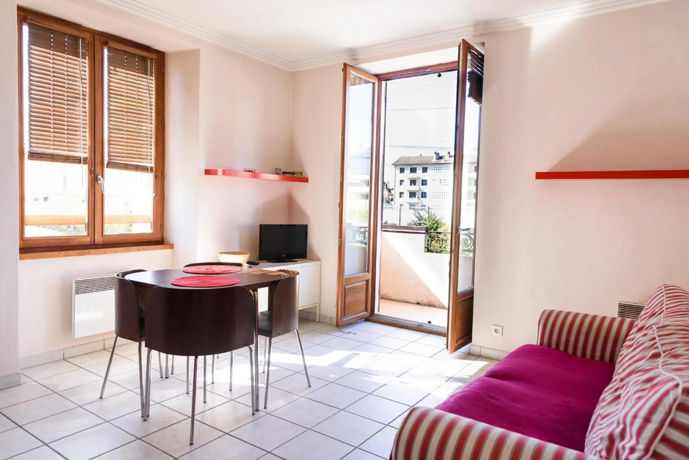 Living room in Les Z'hirondelles