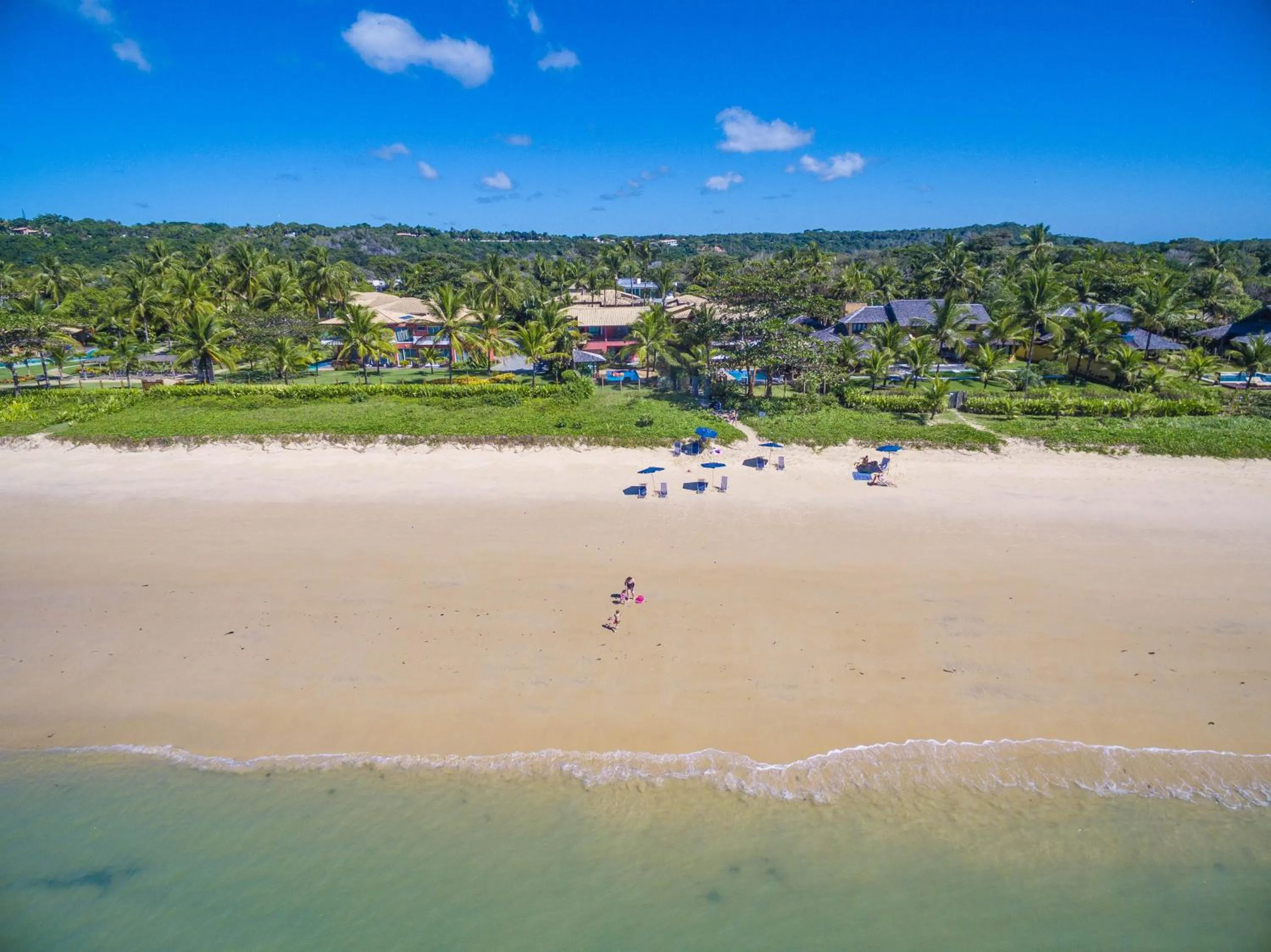 Bird's eye view in Residence Pé na Areia