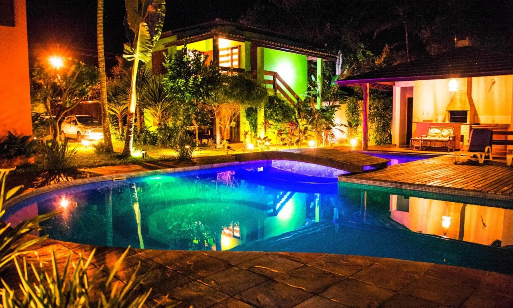 Swimming pool in Residence Pé na Areia