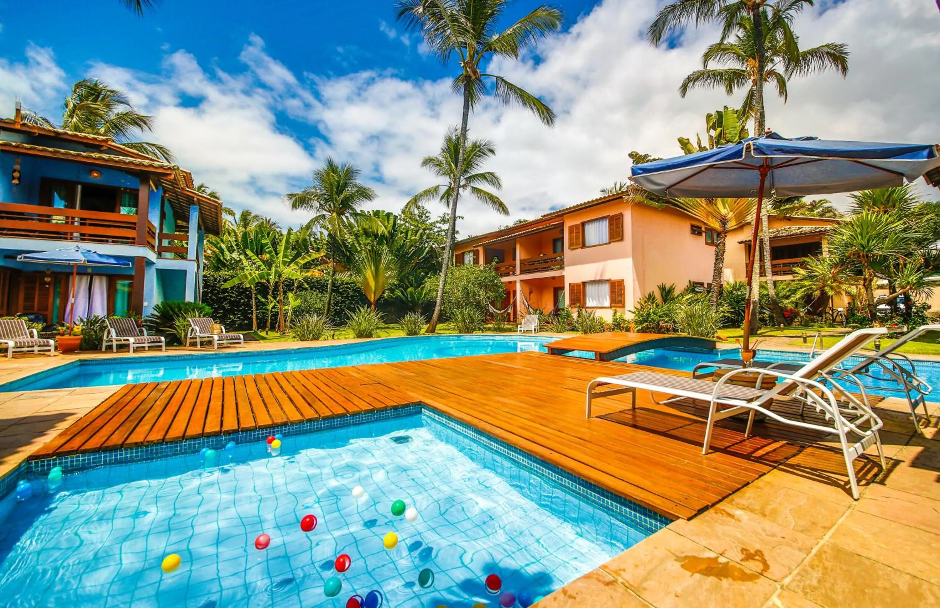 Swimming pool in Residence Pé na Areia