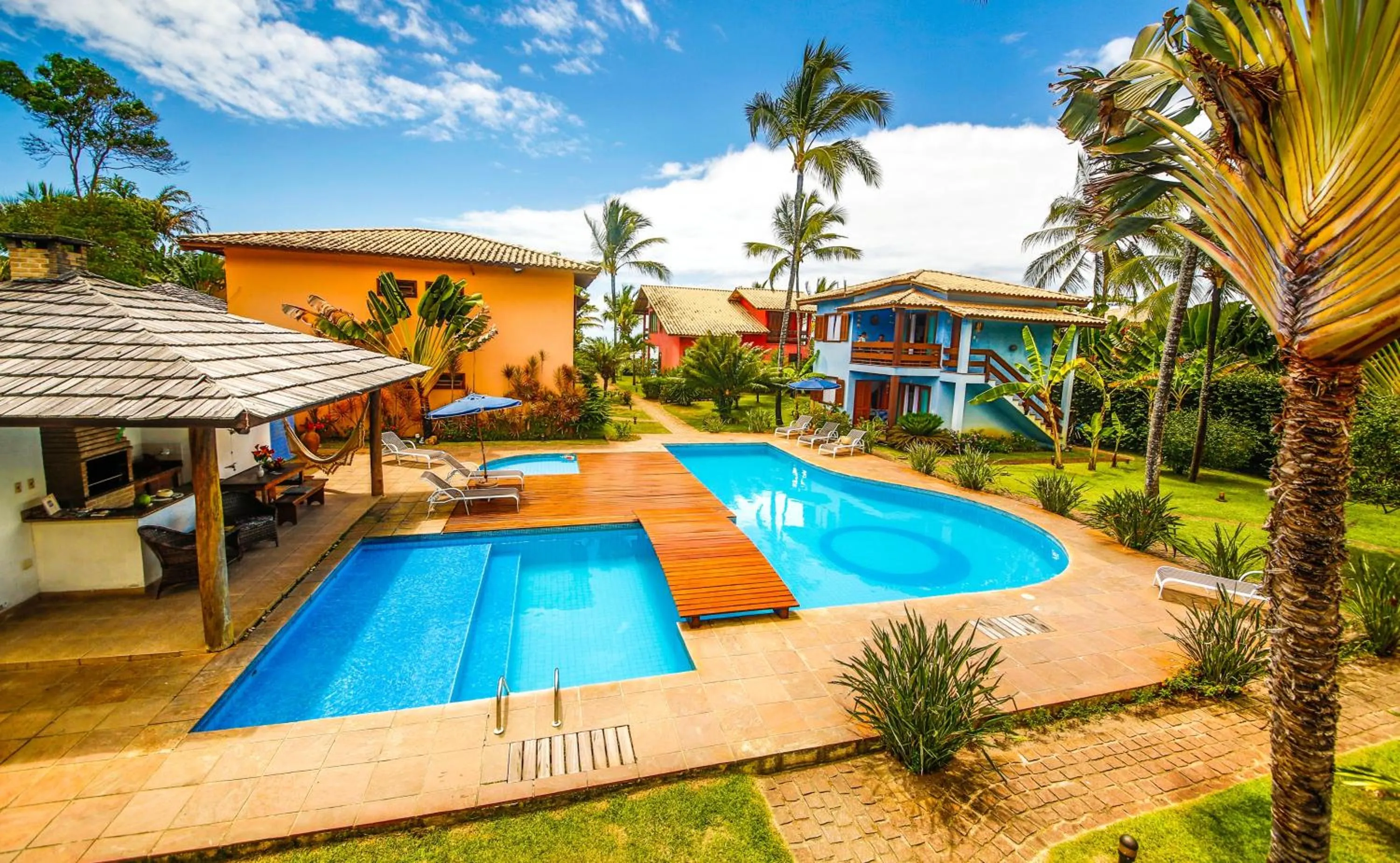 Swimming pool in Residence Pé na Areia