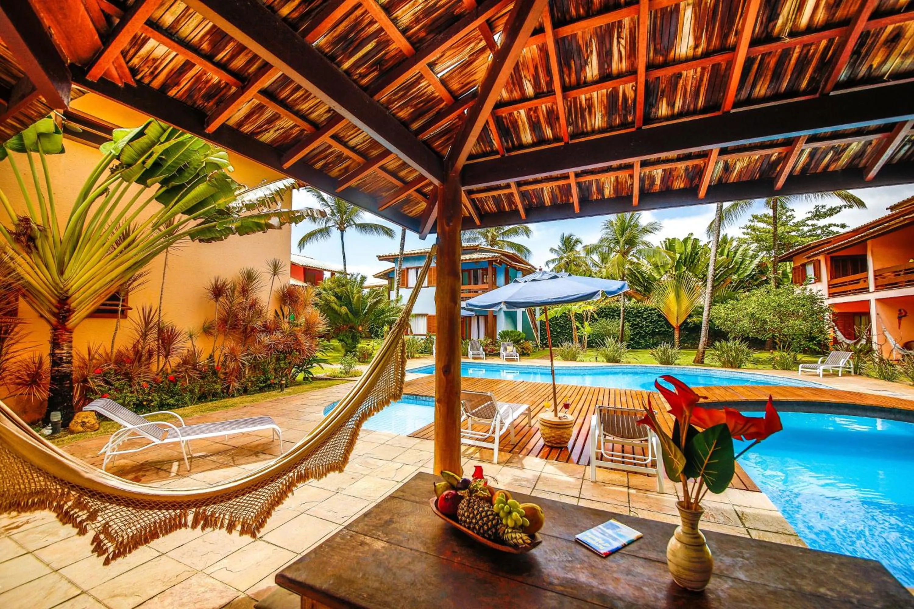 BBQ facilities in Residence Pé na Areia