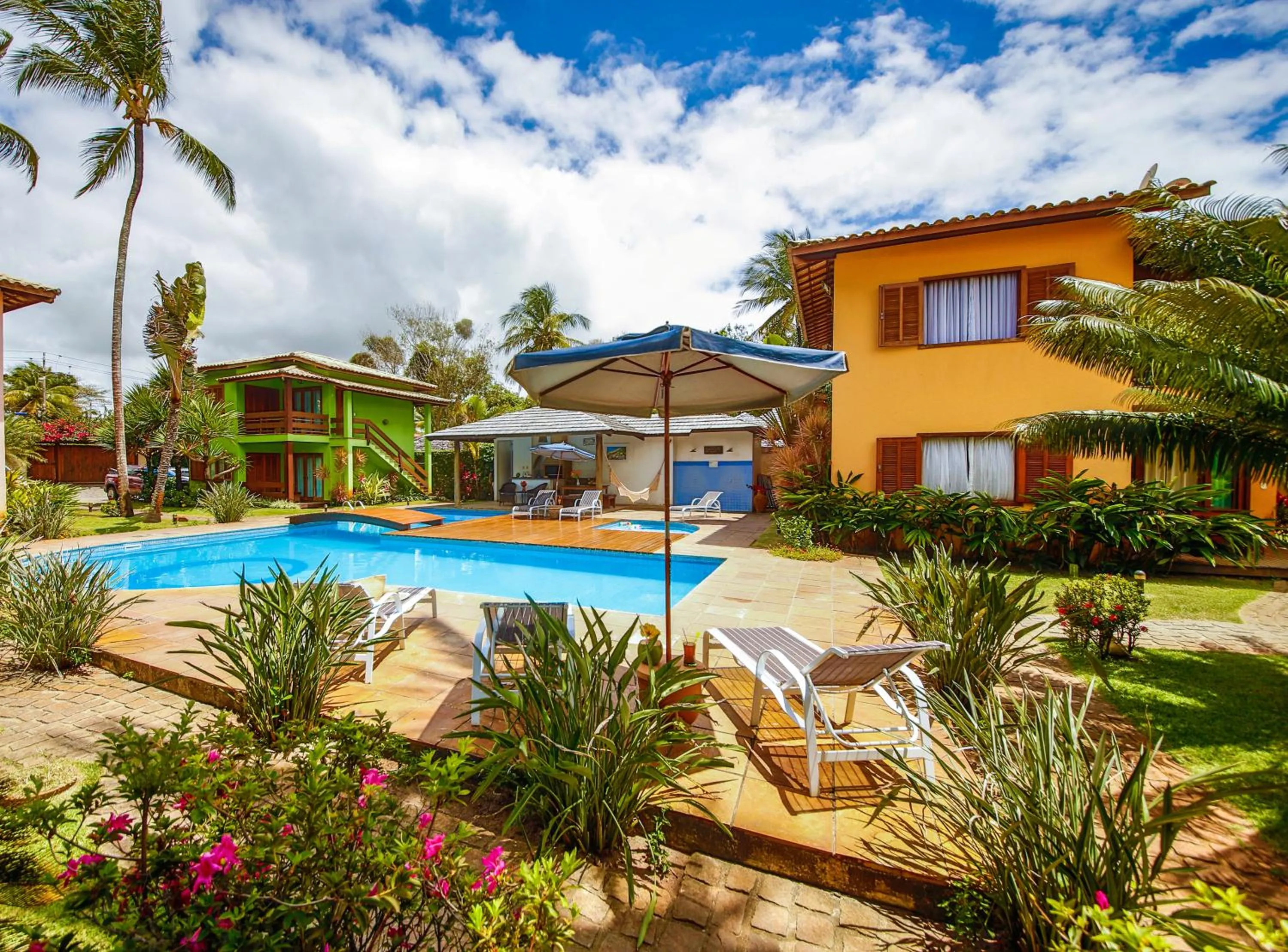 Swimming pool in Residence Pé na Areia