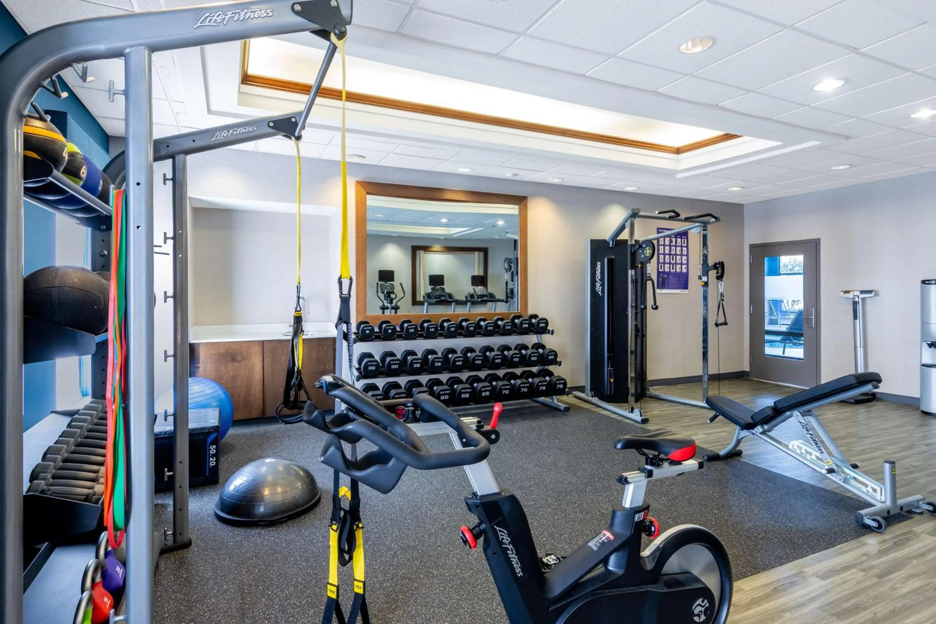 Fitness centre/facilities in Hampton Inn Richmond-Mechanicsville