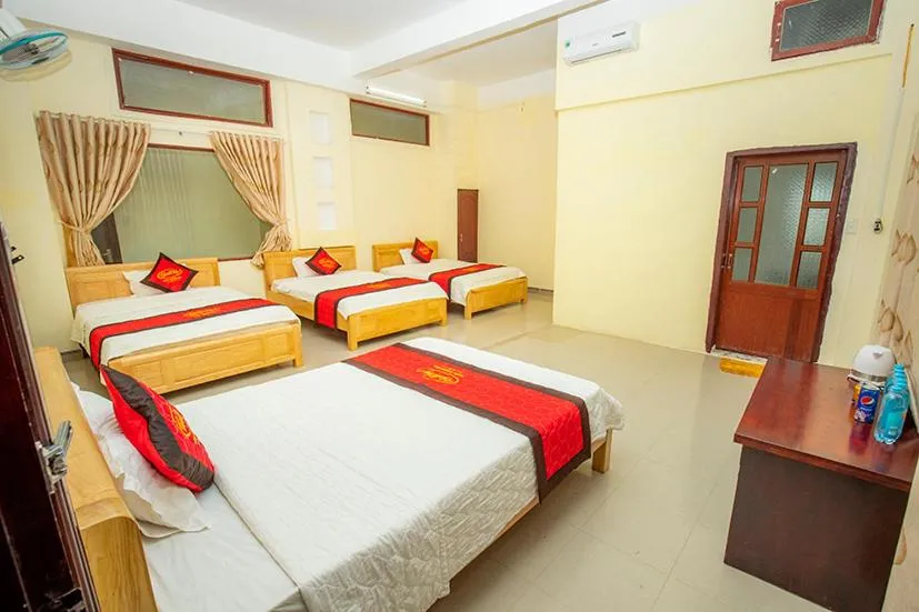 Bed in Sai Gon Dak Nong Hotel