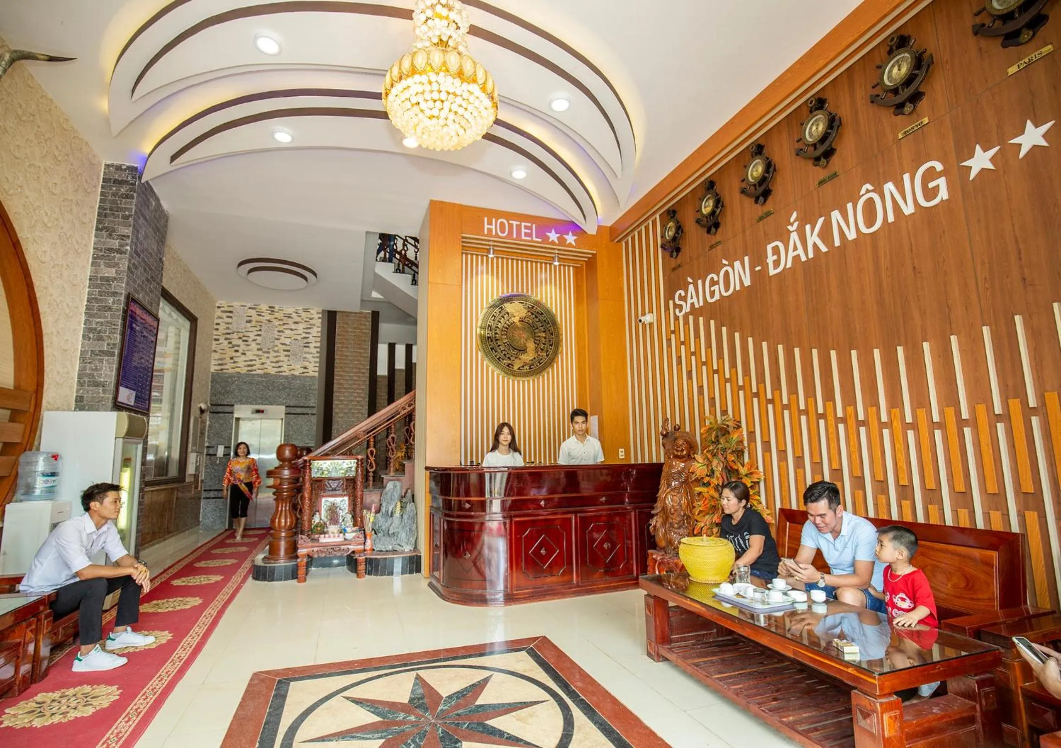 Lobby or reception in Sai Gon Dak Nong Hotel