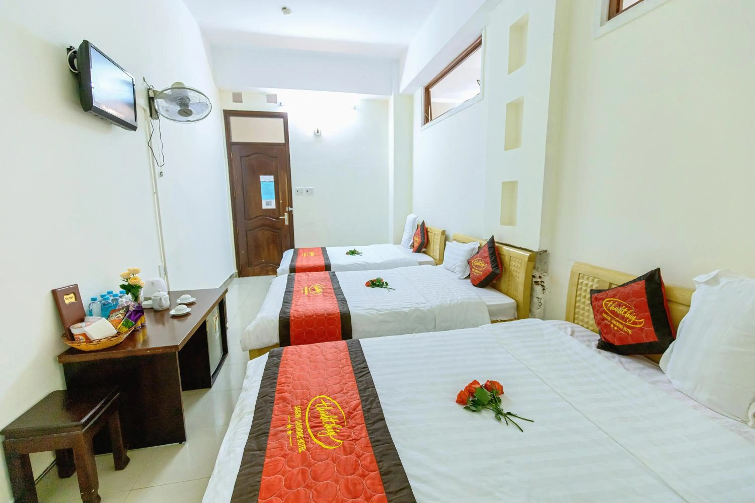 Bed in Sai Gon Dak Nong Hotel