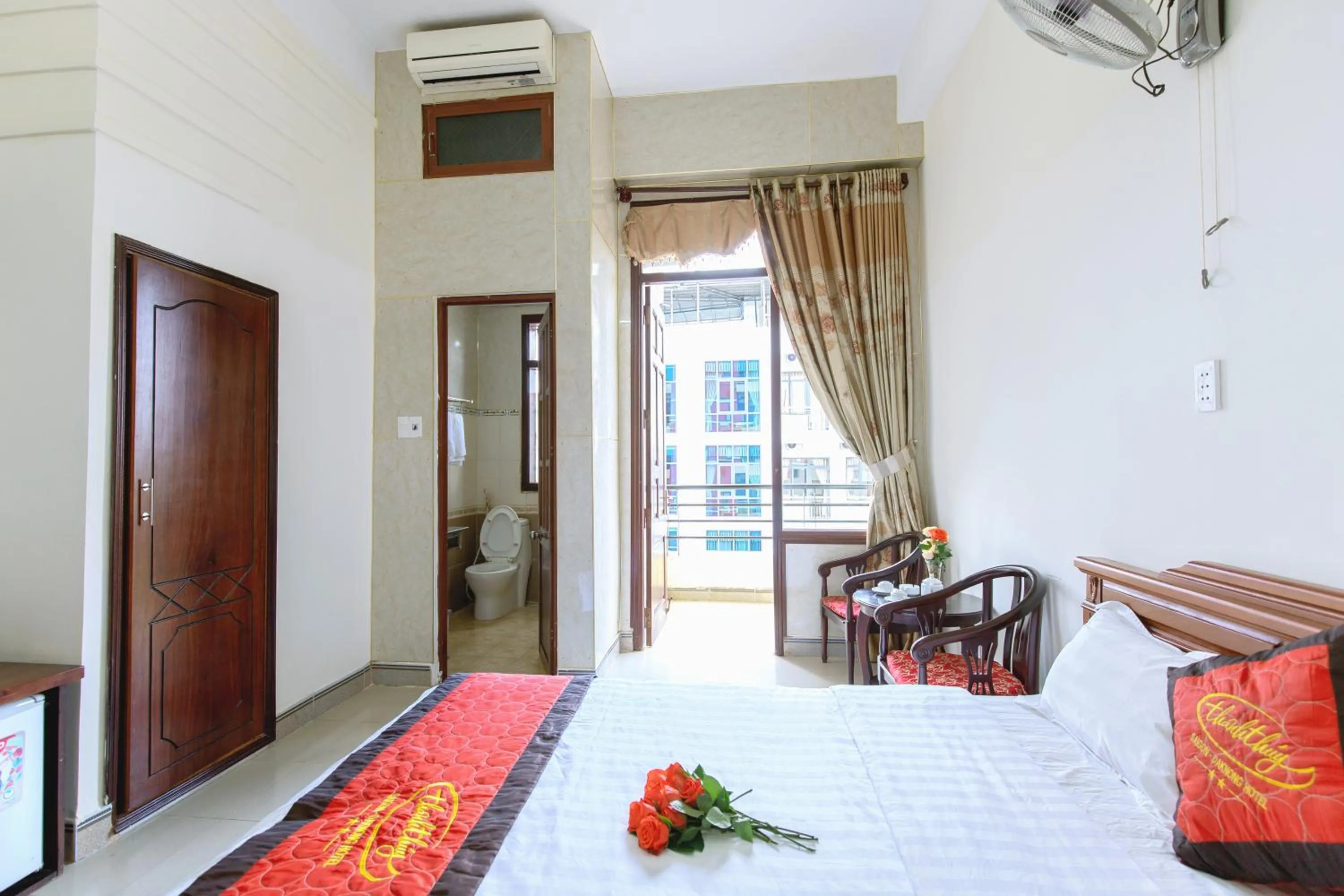 Bed in Sai Gon Dak Nong Hotel