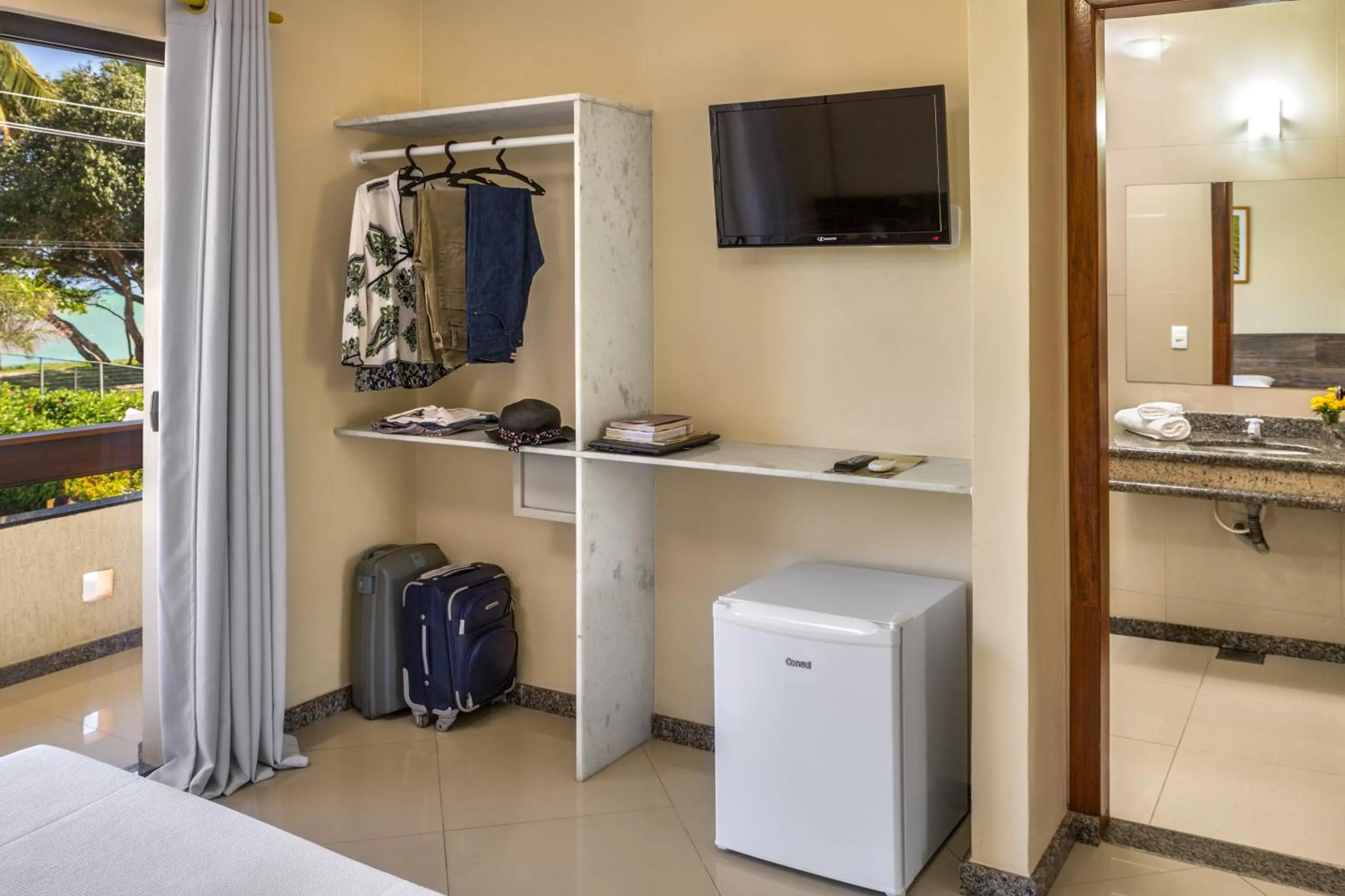 Bedroom in Porto Cálem Praia Hotel
