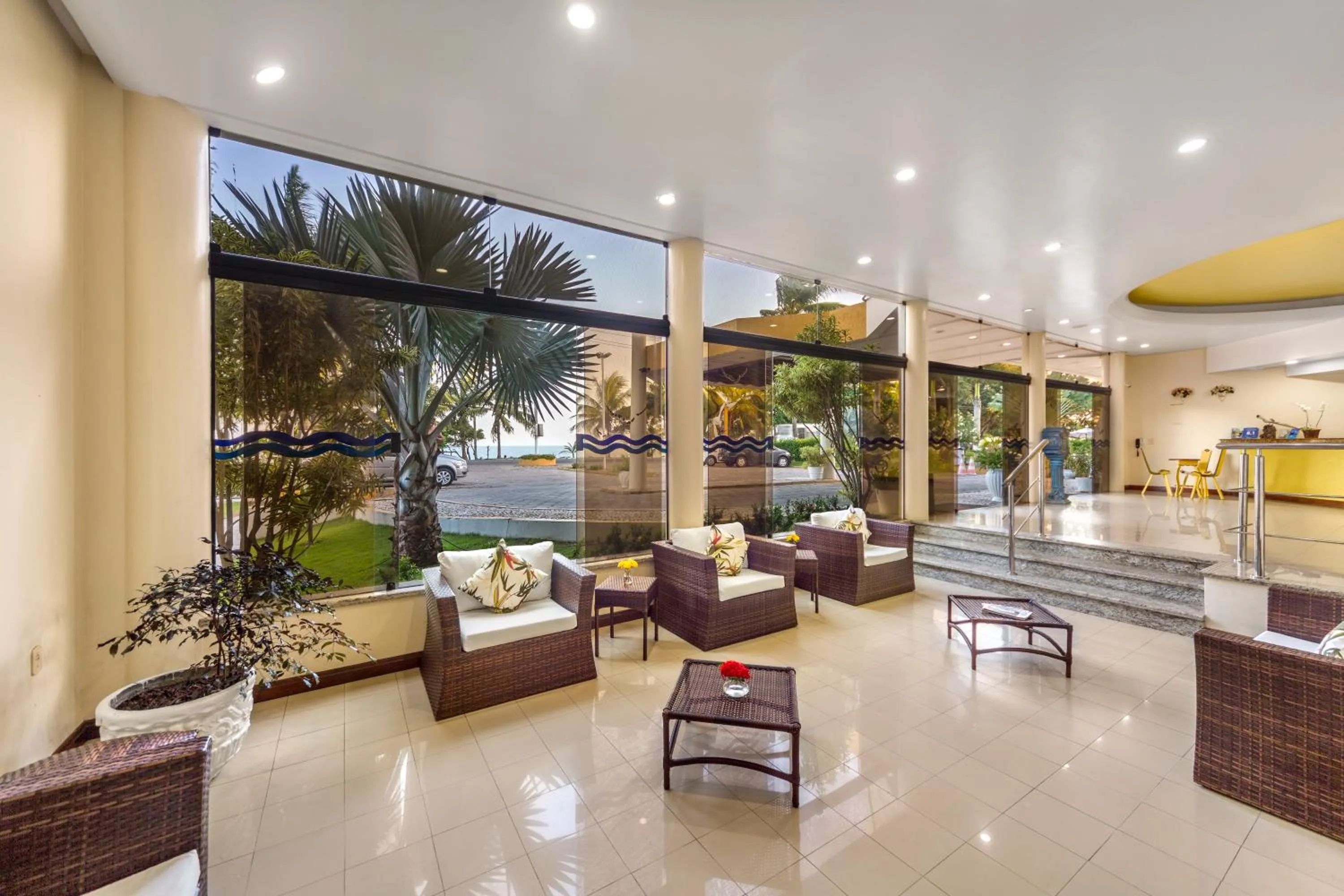 Lobby or reception in Porto Cálem Praia Hotel