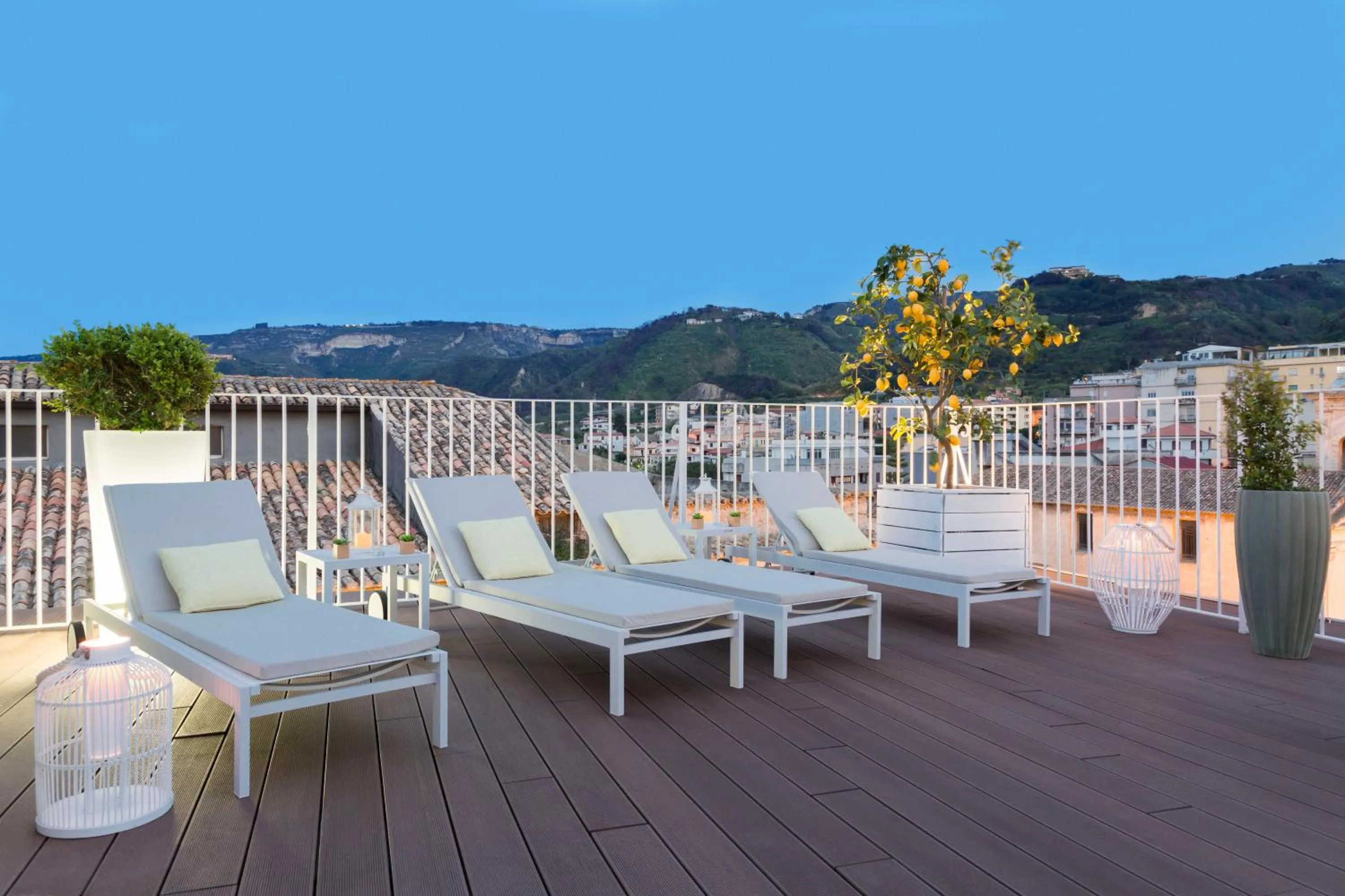 Solarium in Townhouse Tropea