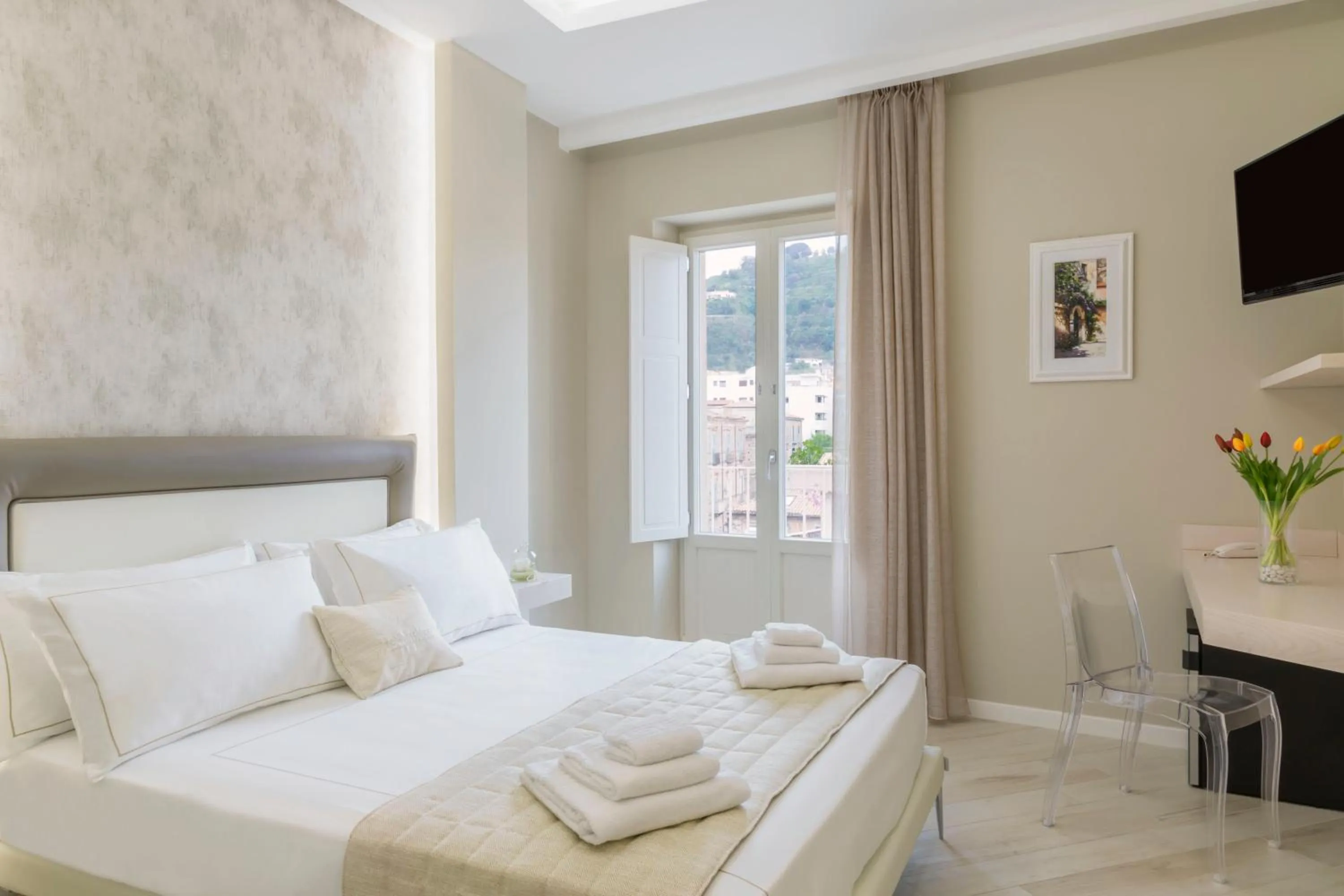 Bed in Townhouse Tropea