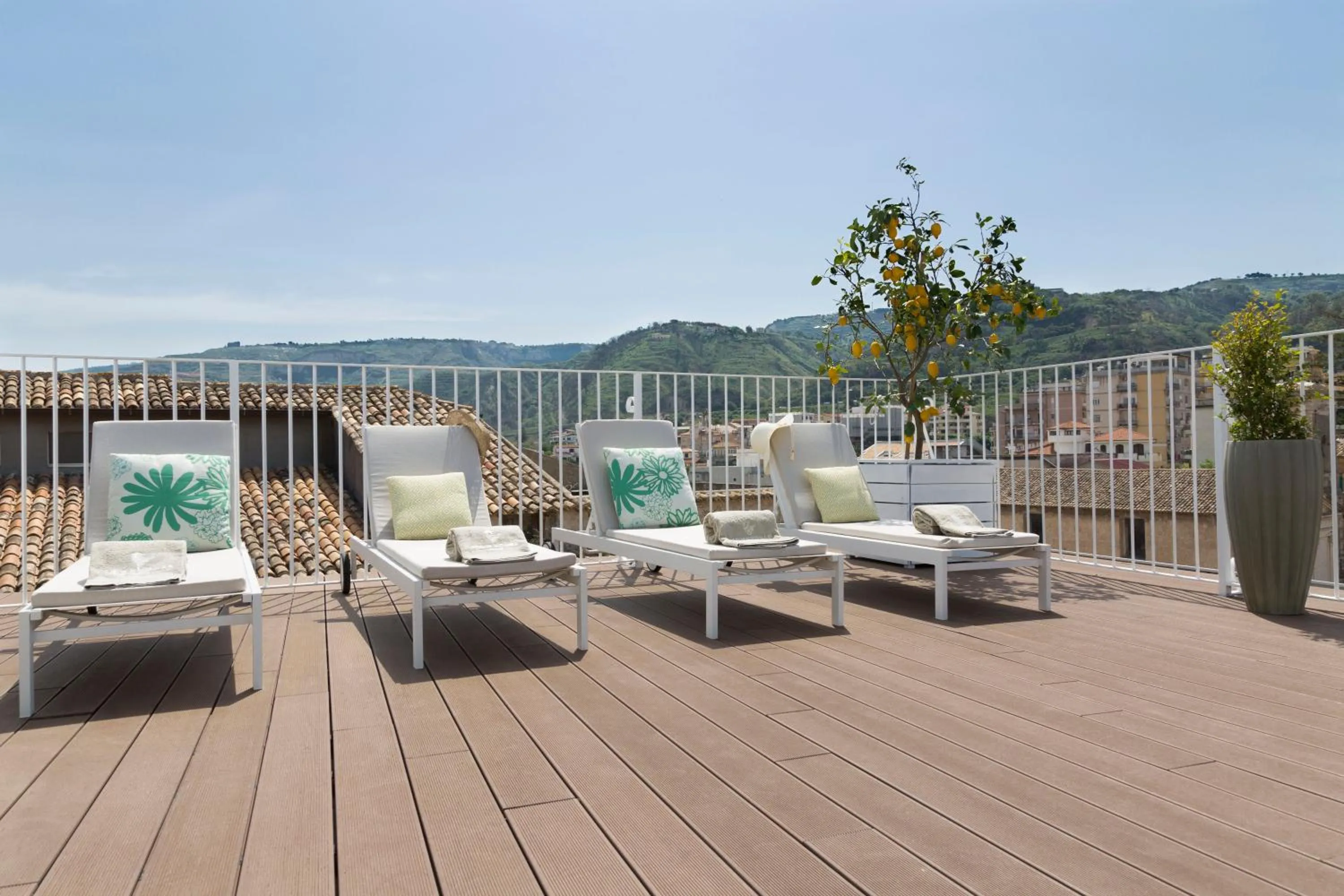 Landmark view in Townhouse Tropea