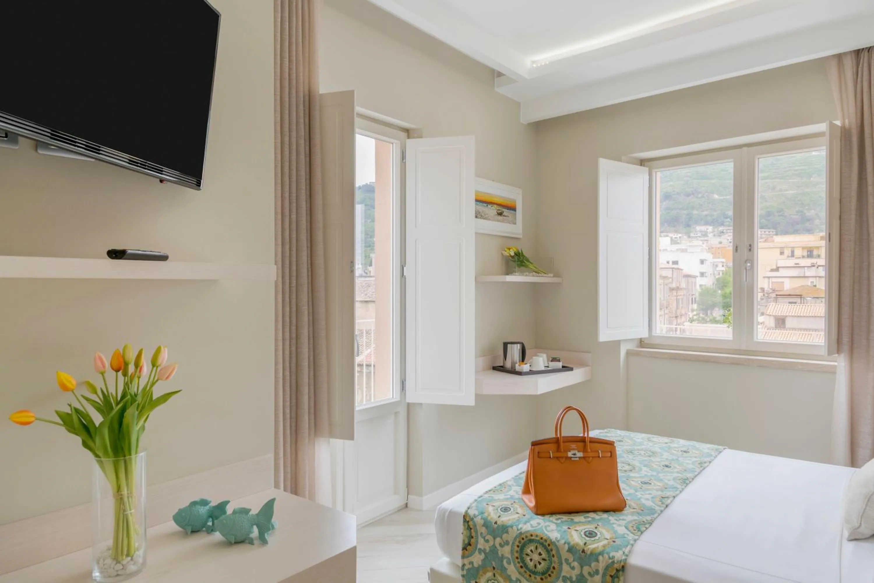 Bed in Townhouse Tropea