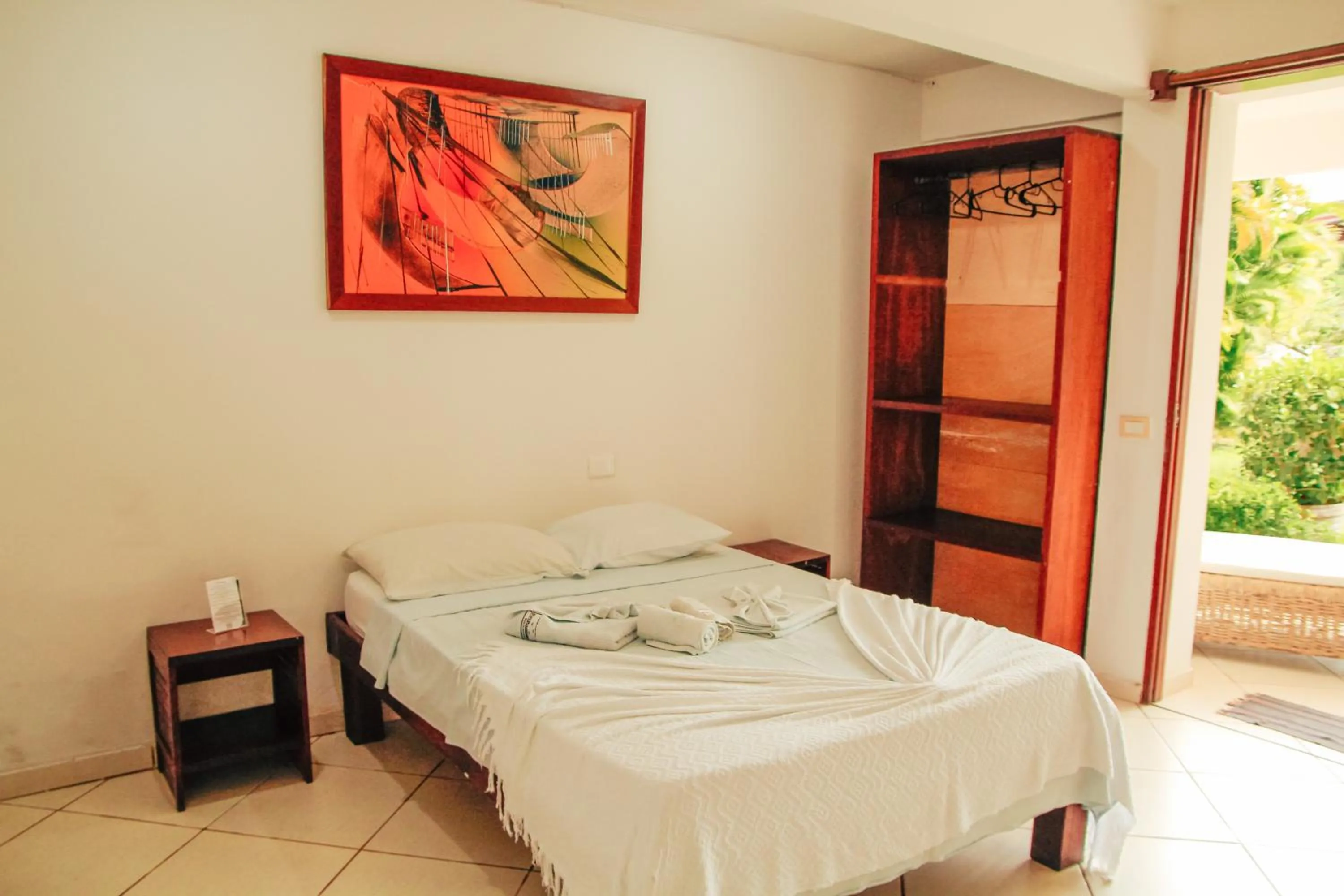 Bed in Pipa Panorama Aparthotel