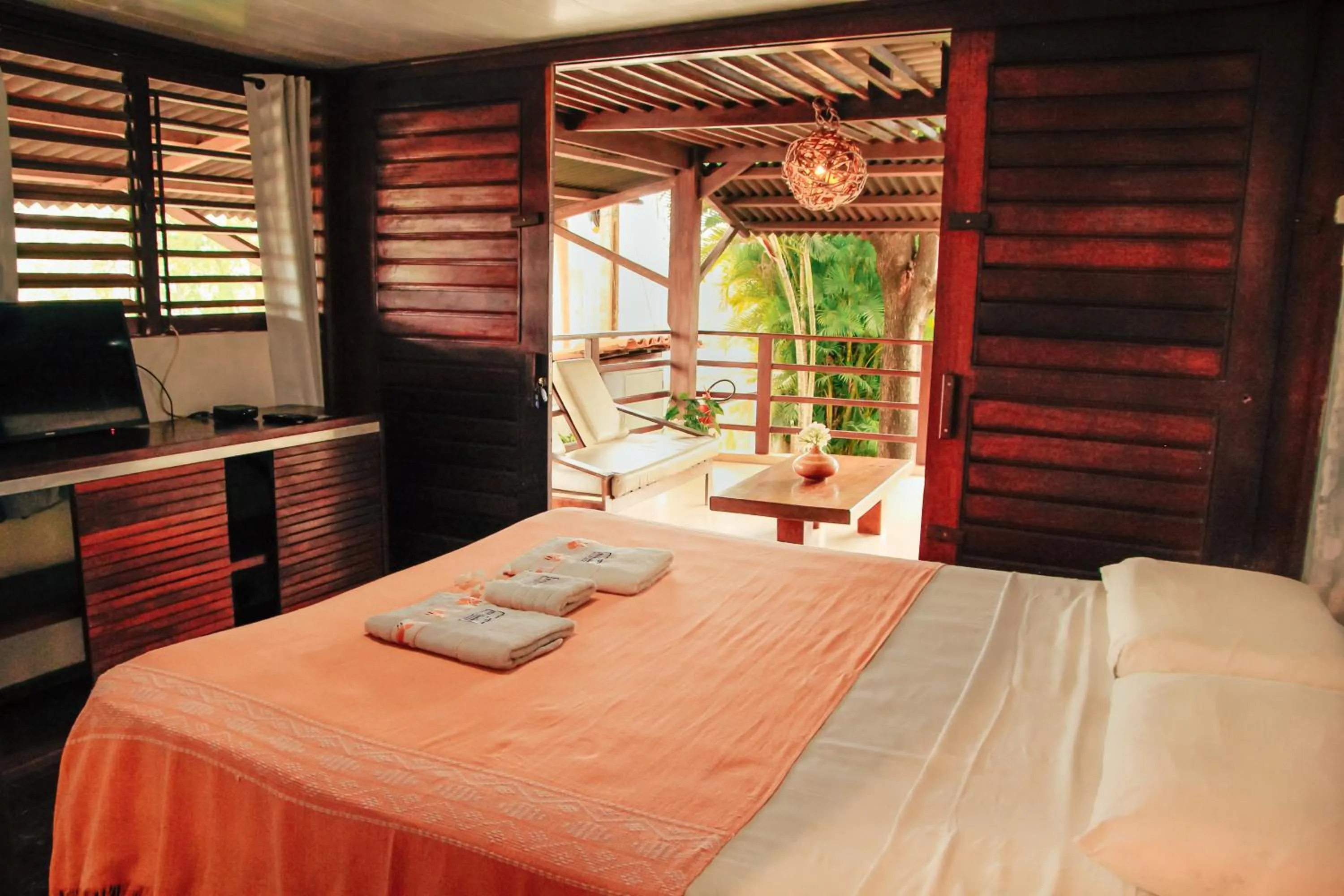 Bed in Pipa Panorama Aparthotel