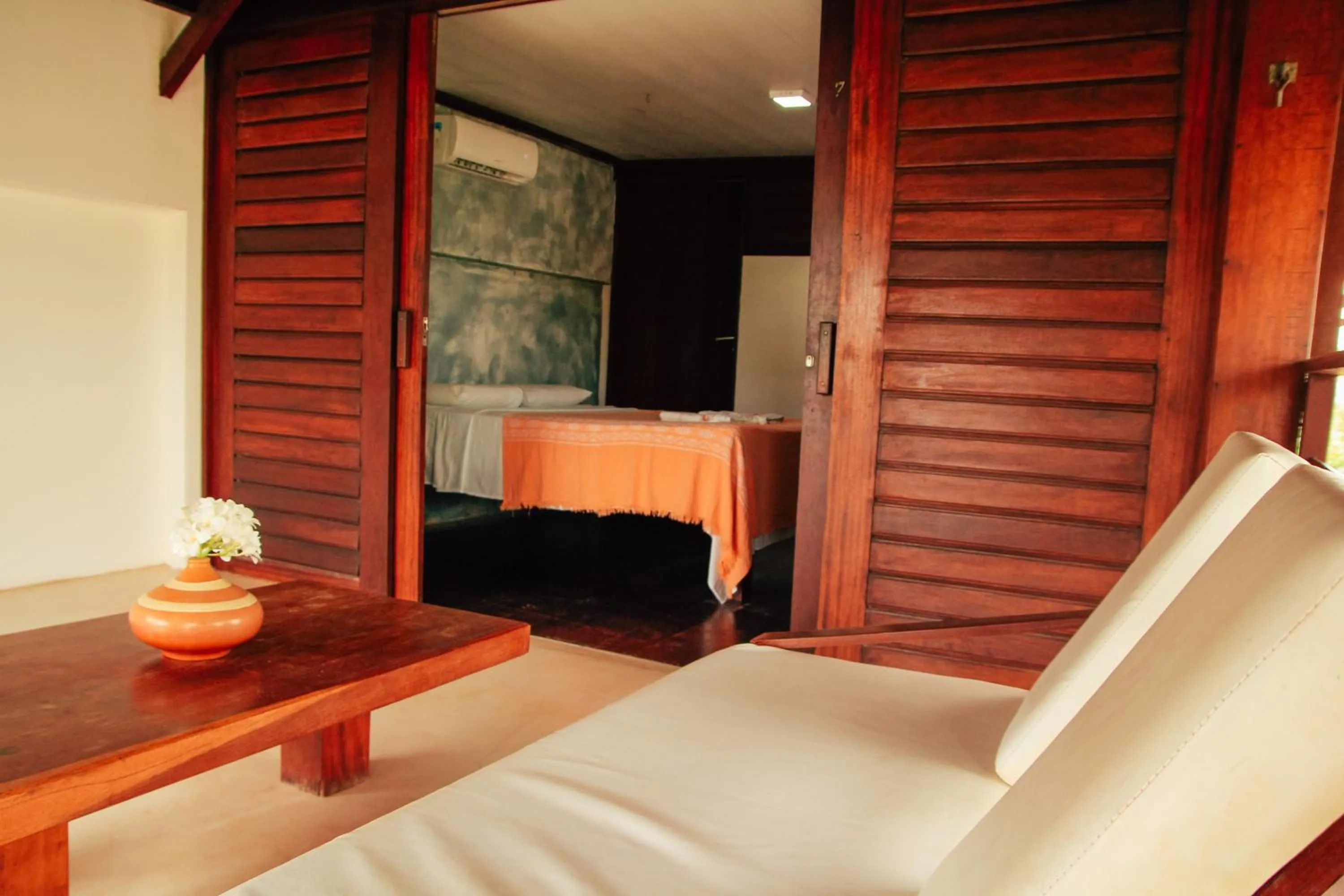 Bed in Pipa Panorama Aparthotel