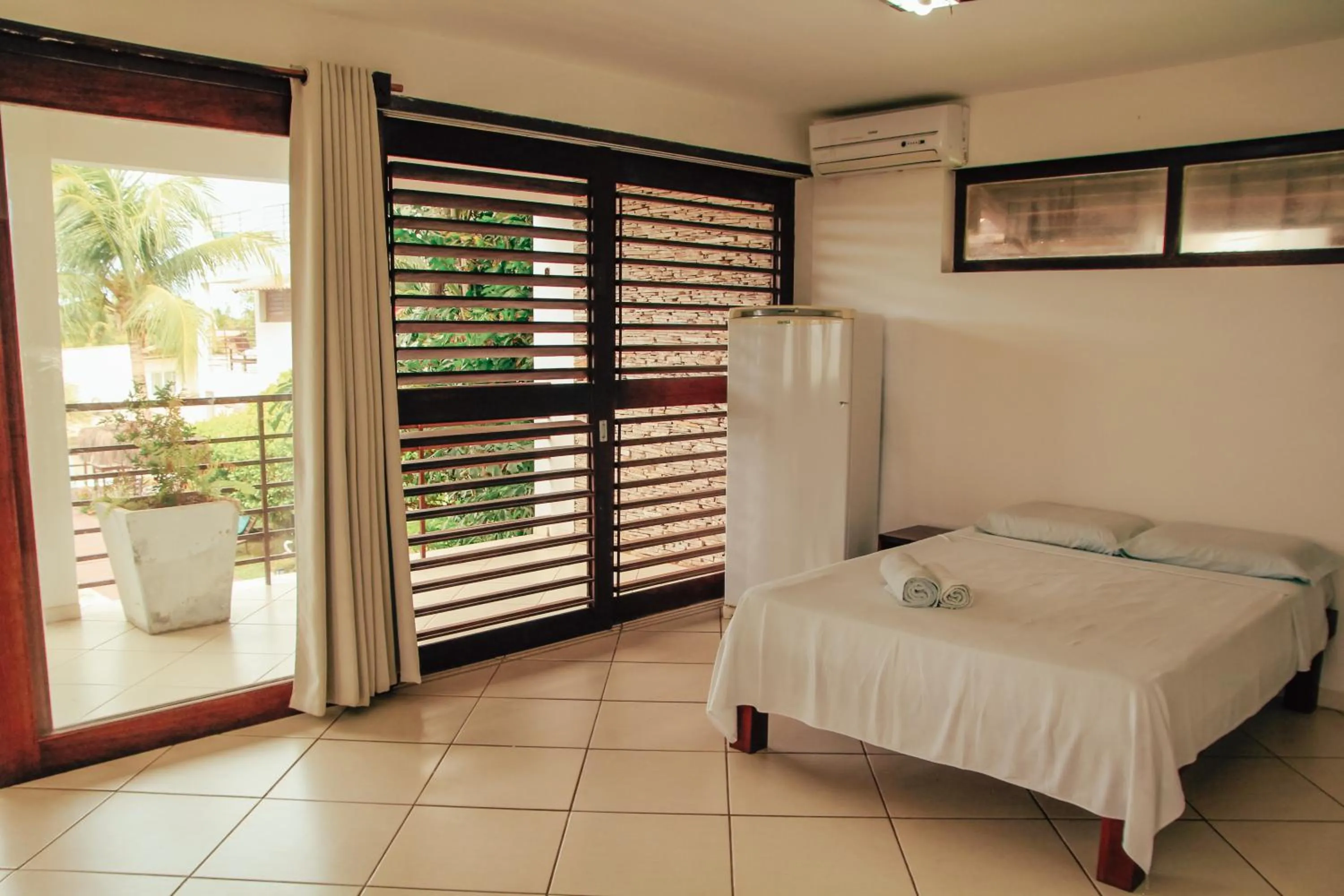 Bed in Pipa Panorama Aparthotel