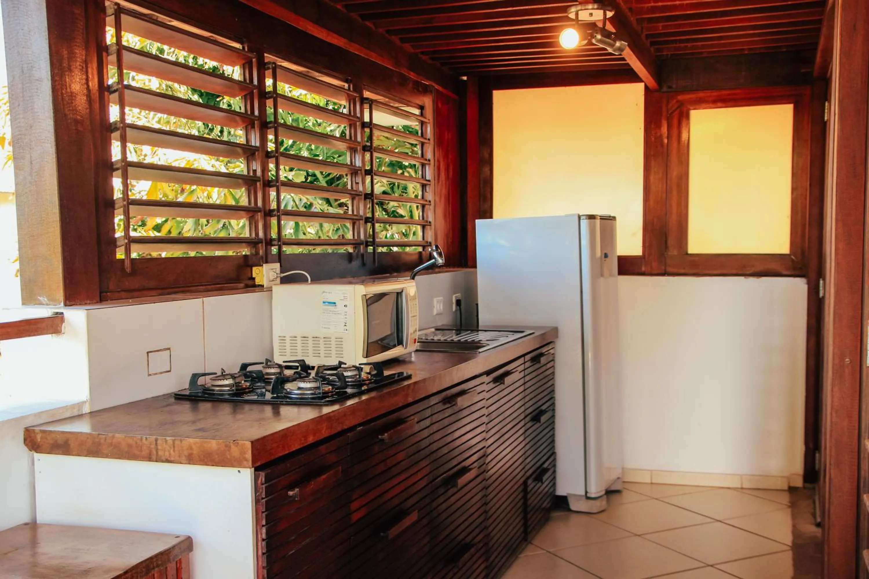 Kitchen or kitchenette in Pipa Panorama Aparthotel