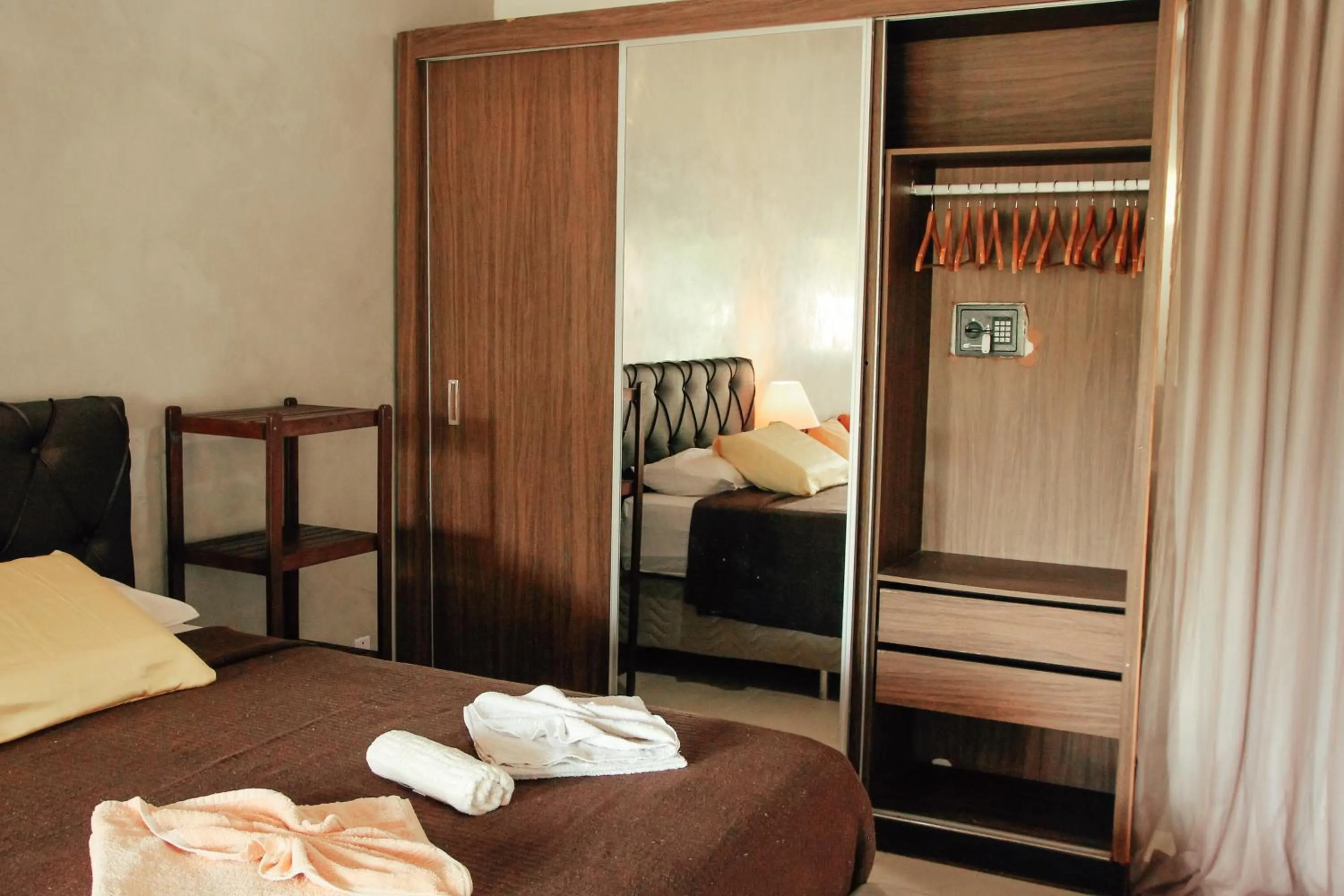 Bedroom, Bed in Pipa Panorama Aparthotel