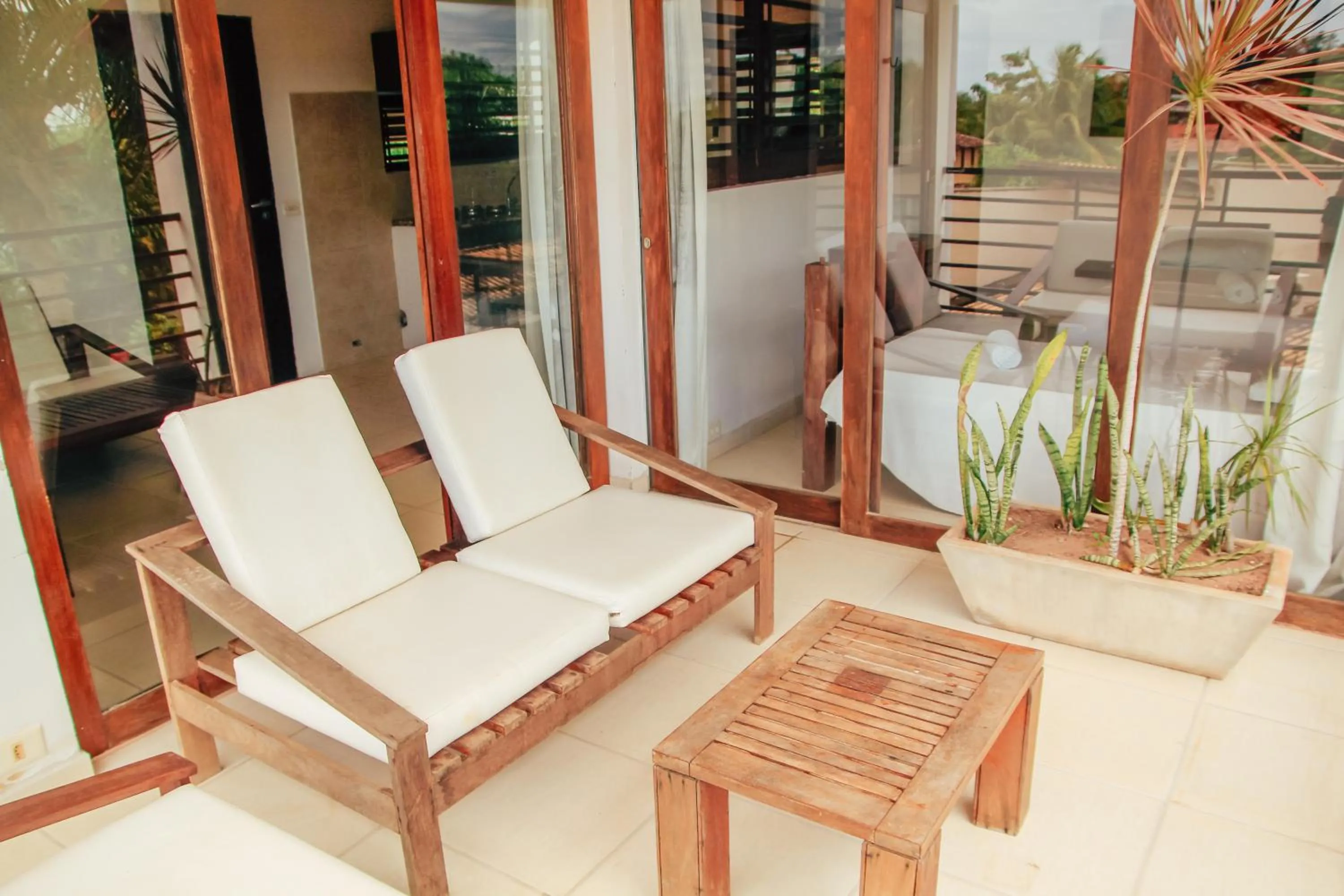 Patio in Pipa Panorama Aparthotel