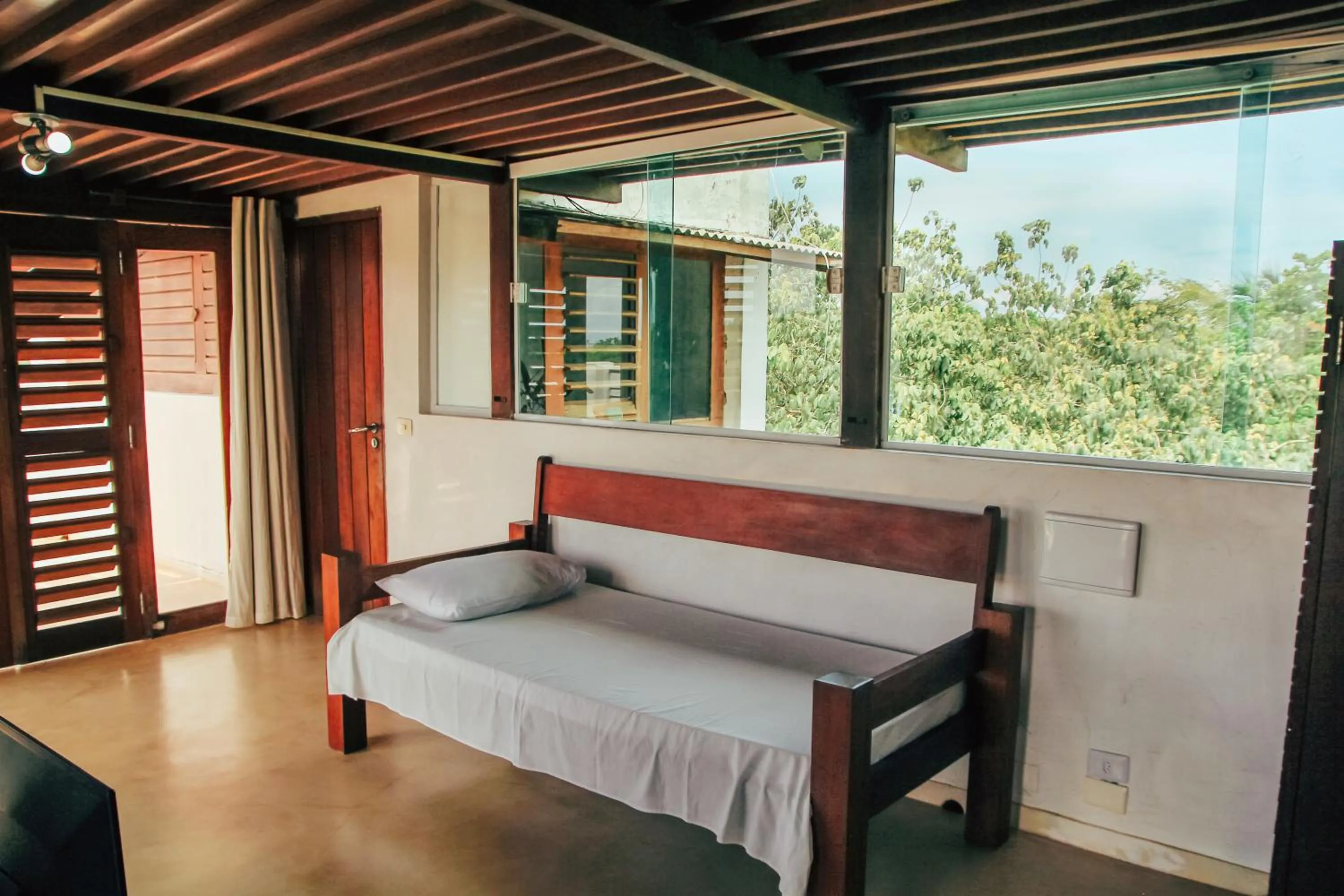 Bed in Pipa Panorama Aparthotel