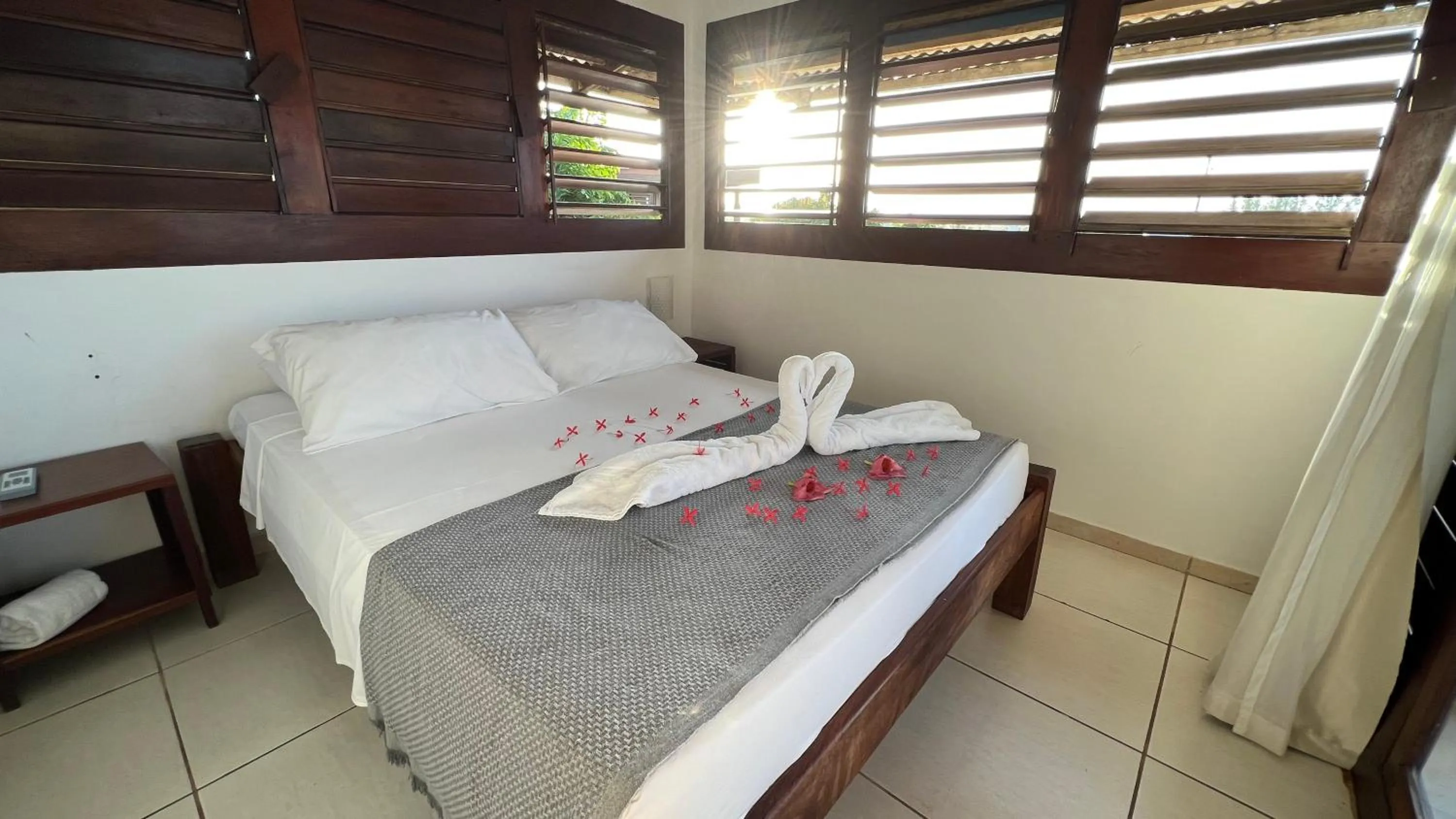 Bed in Pipa Panorama Aparthotel