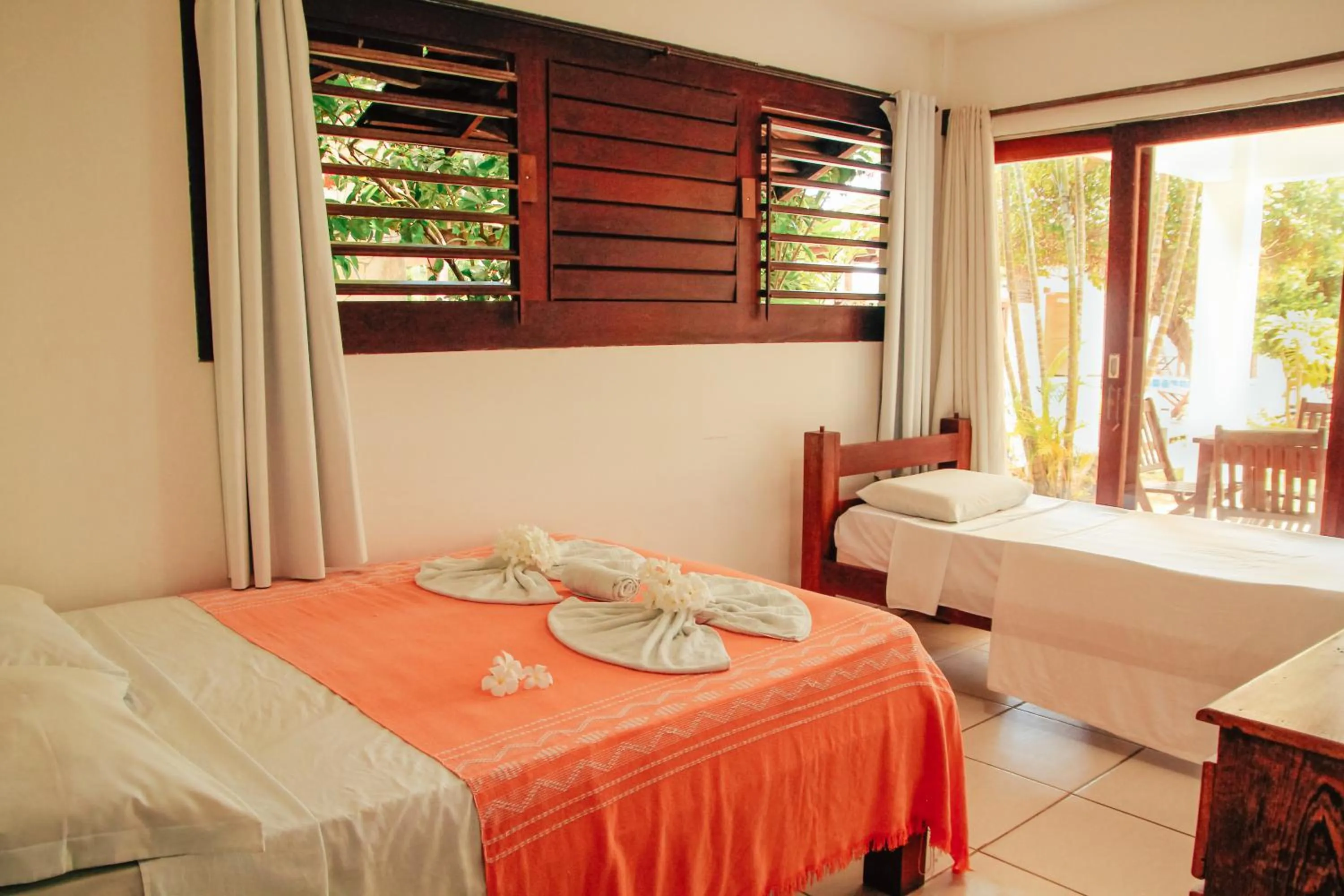 Bed in Pipa Panorama Aparthotel