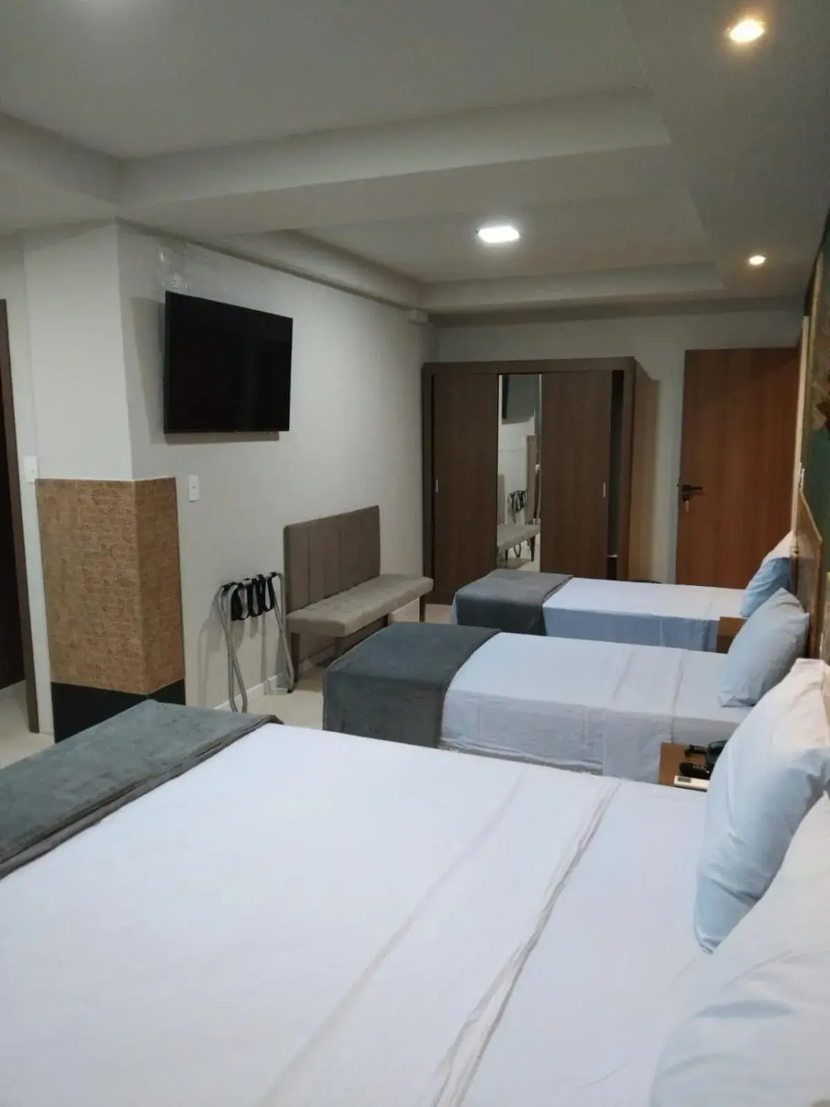 Quadruple Room in Hotel do Largo Manaus Quadruple Room in Hotel do Largo Manaus