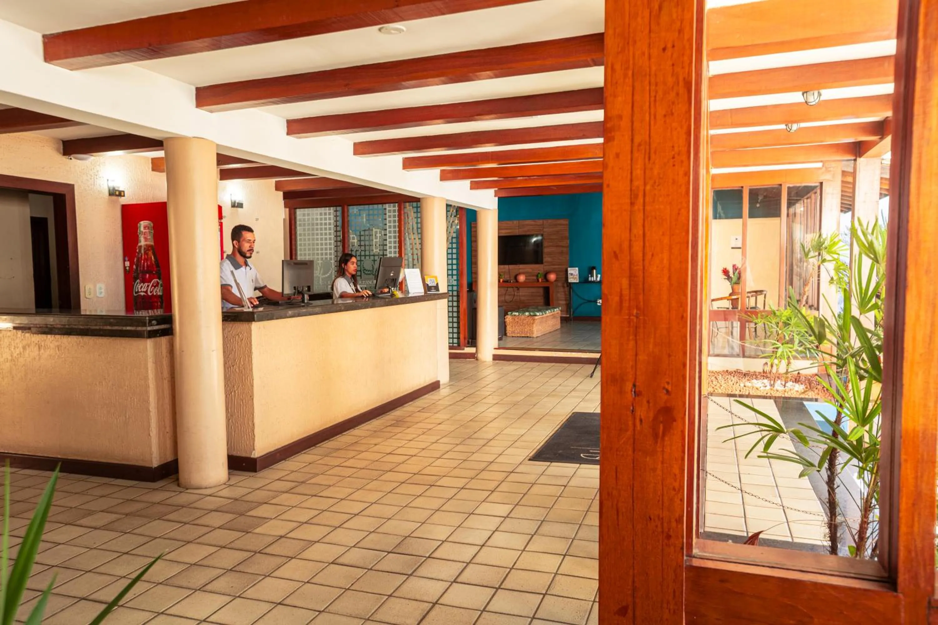 Lobby or reception in Rede Andrade Estrela Dalva Centro Hotel