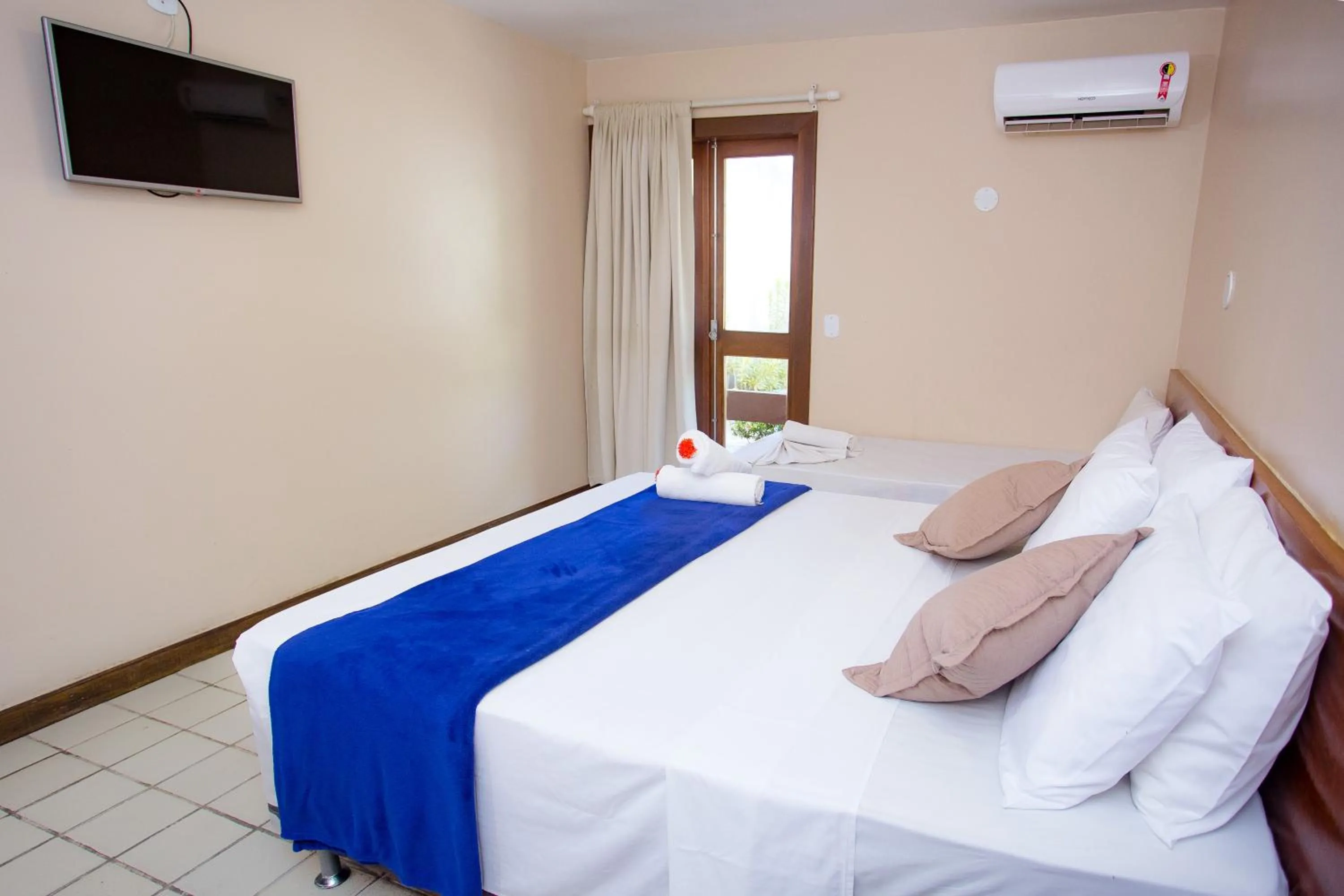 Bedroom, Bed in Rede Andrade Estrela Dalva Centro Hotel