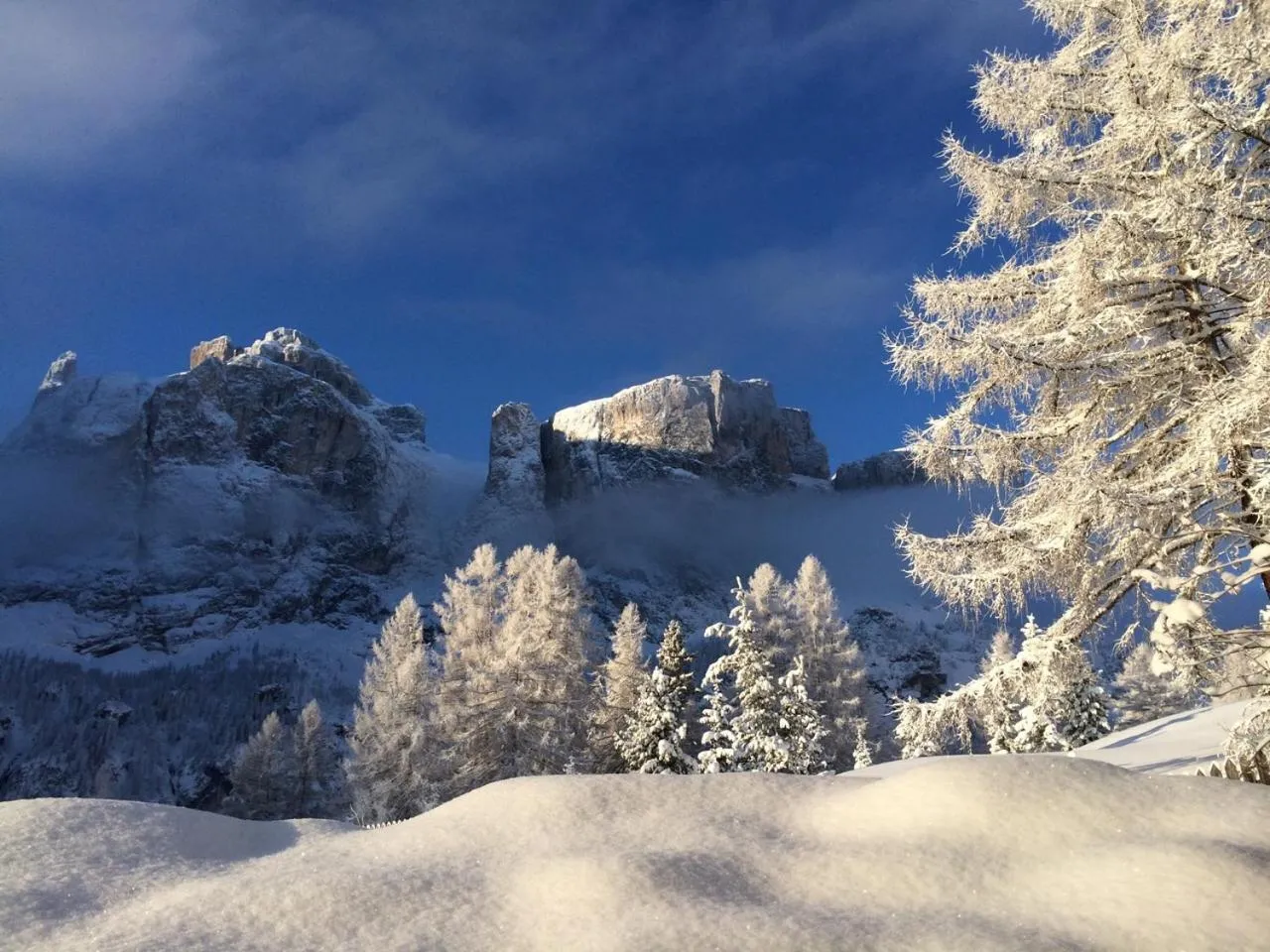 Mountain view in Chalet Cogolara