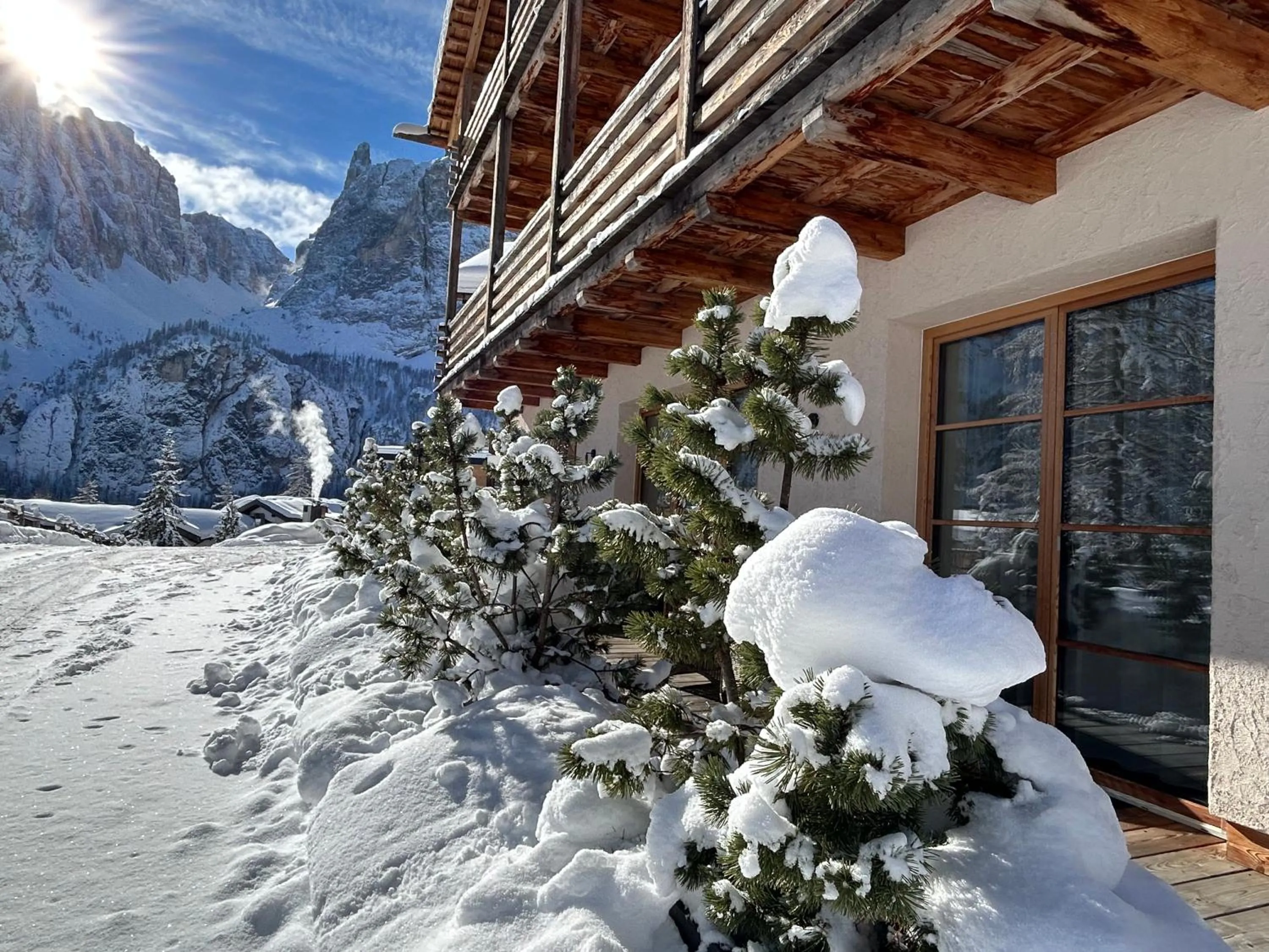 Property building in Chalet Cogolara