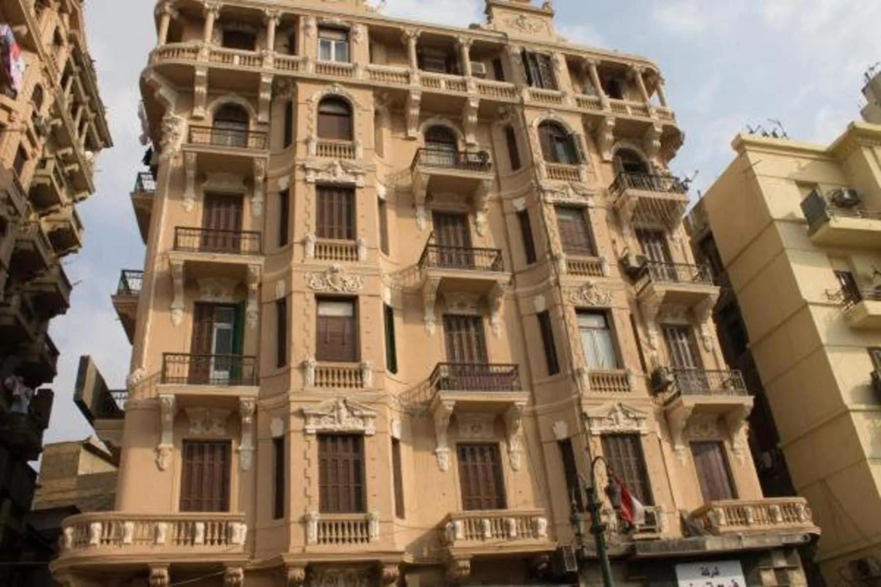 Property building in Egyptian Night Hostel