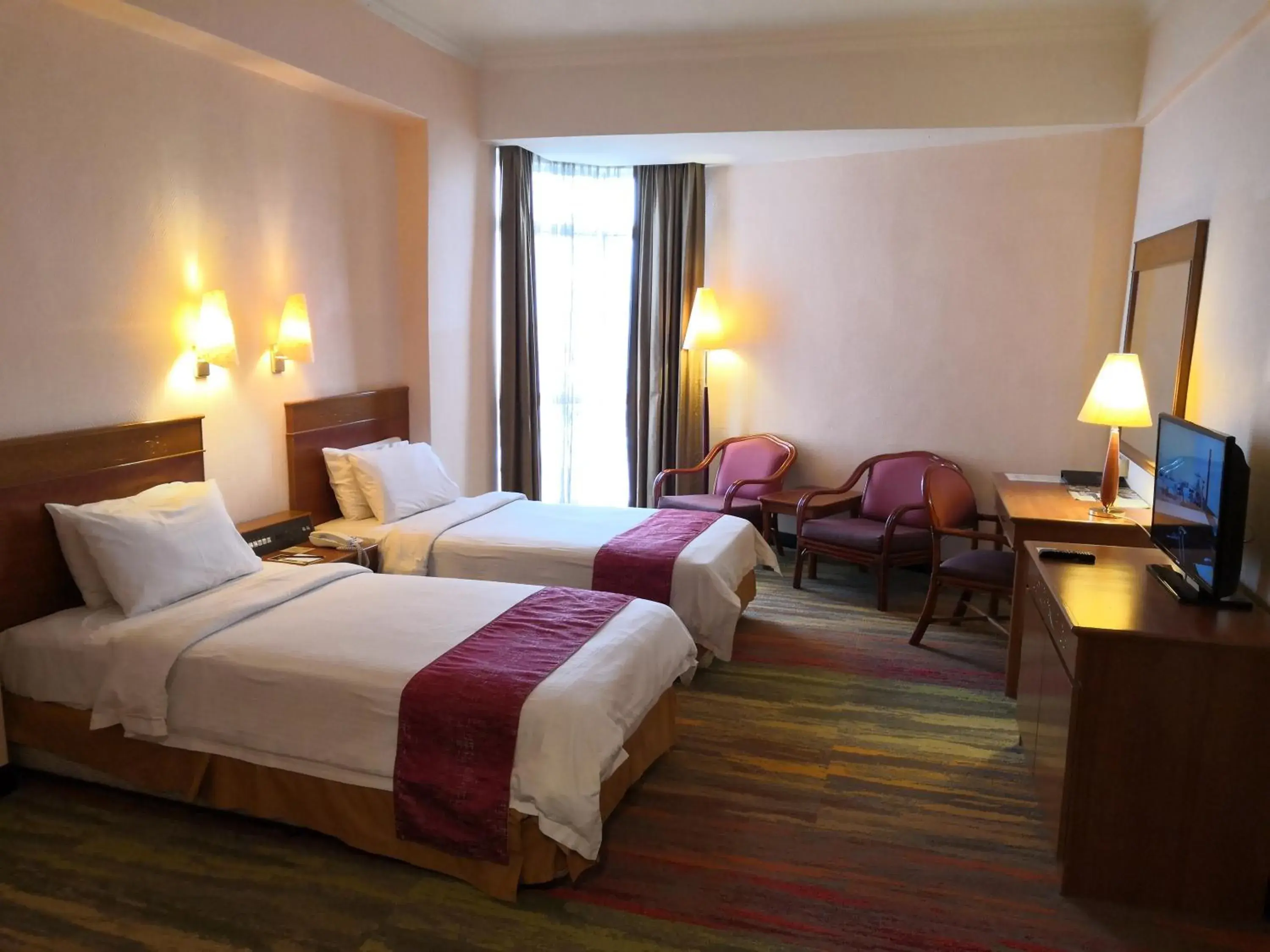 Deluxe Twin Room in Hotel Grand Continental Kuala Terengganu Deluxe Twin Room in Hotel Grand Continental Kuala Terengganu