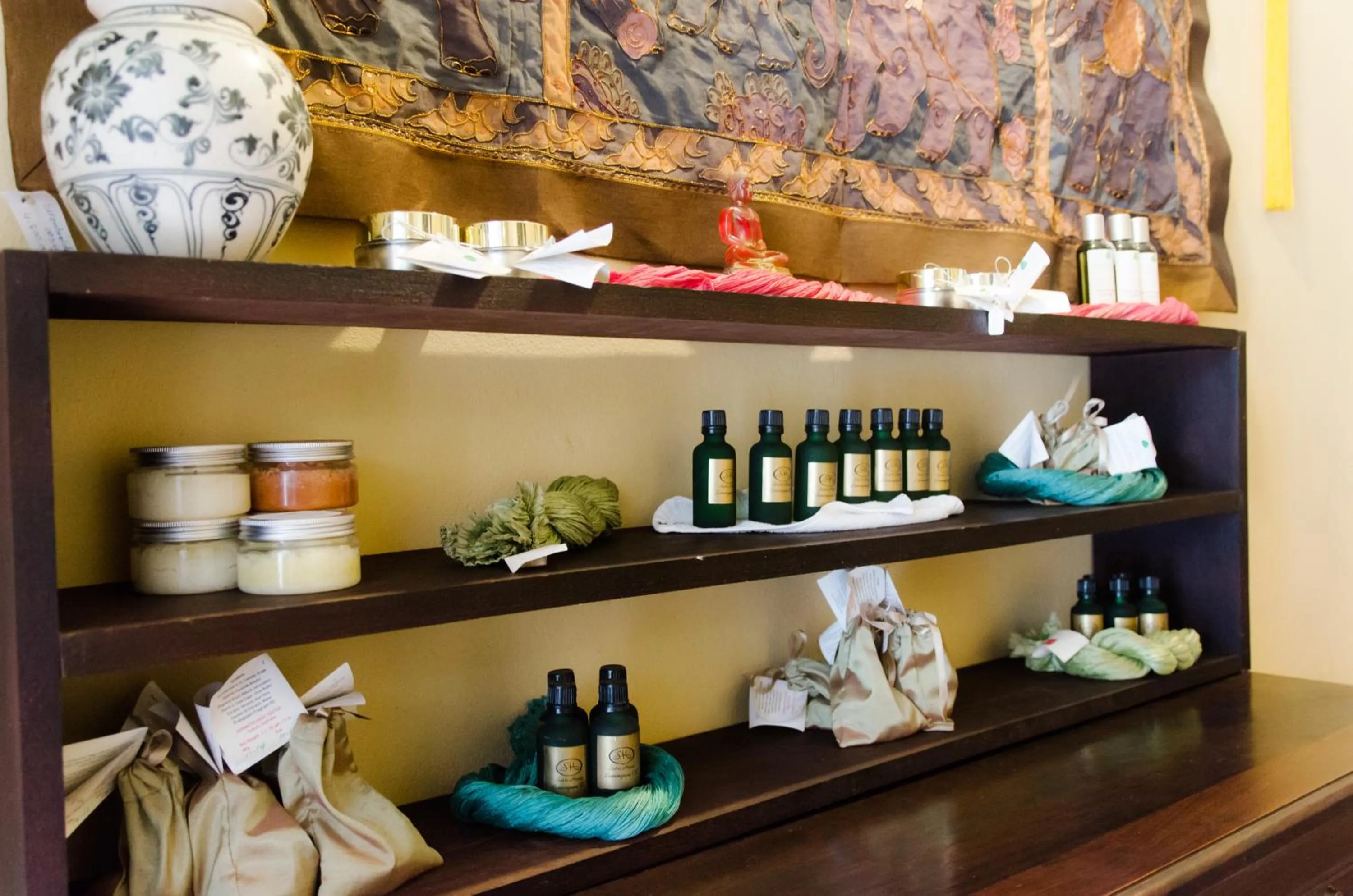 Sauna in Satri House Hotel