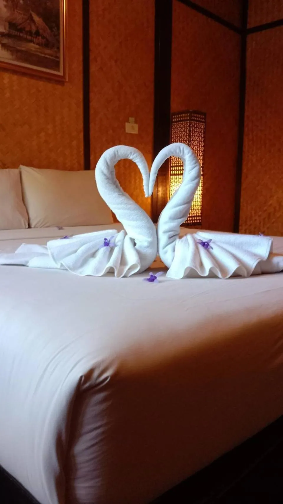 Bed in Nakakiri Resort & Spa