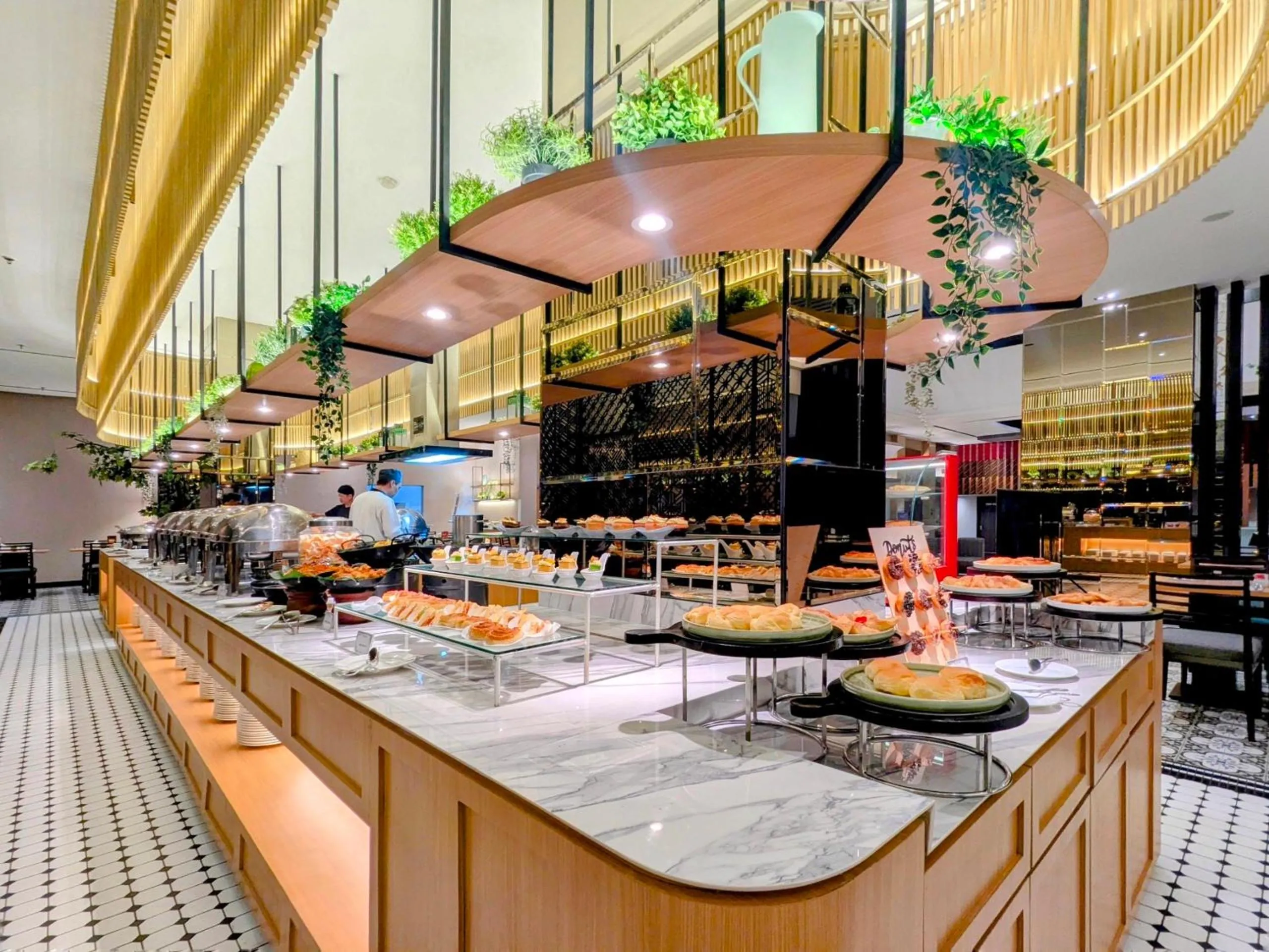 Buffet breakfast in Grand Zuri Cikarang Jababeka