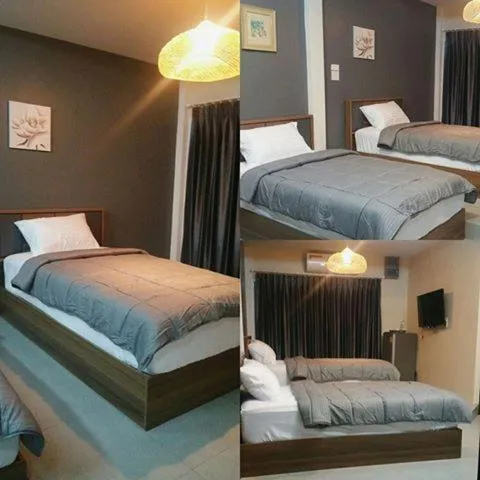 Bed in Suwi Coco Ville Resort