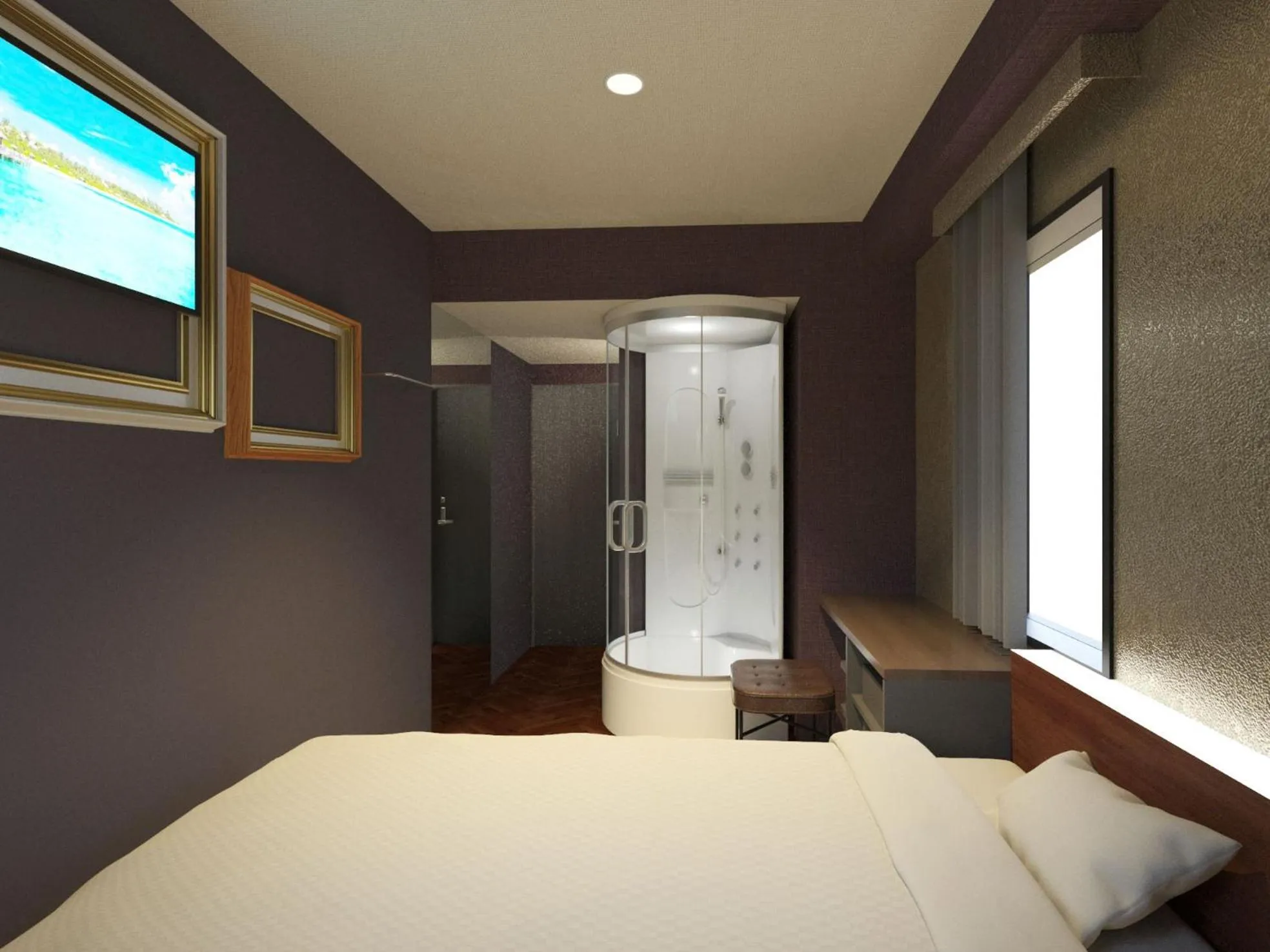 TV and multimedia, Bed in EN HOTEL Hakata