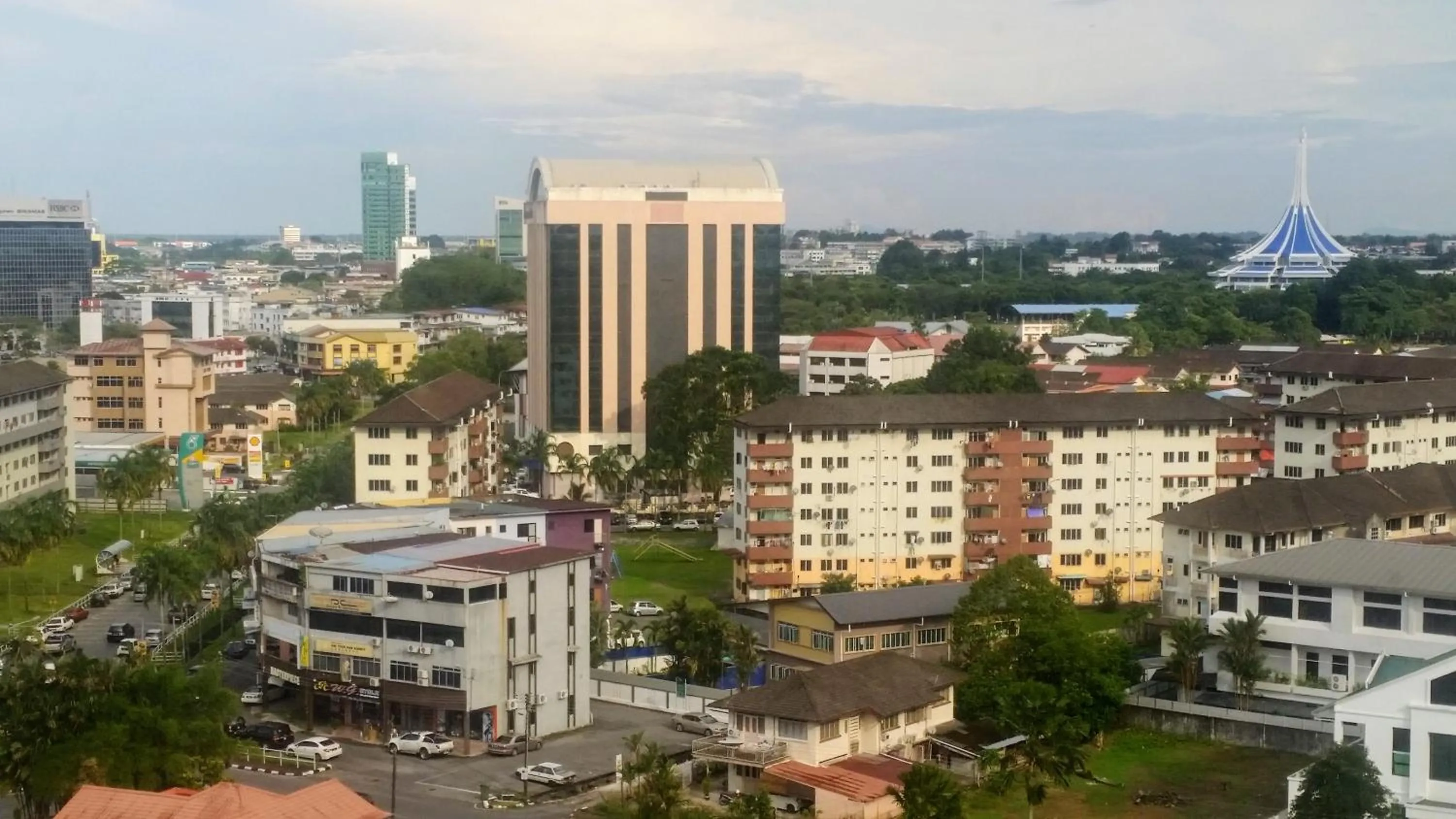 City view in Hotel Grand Continental Kuching