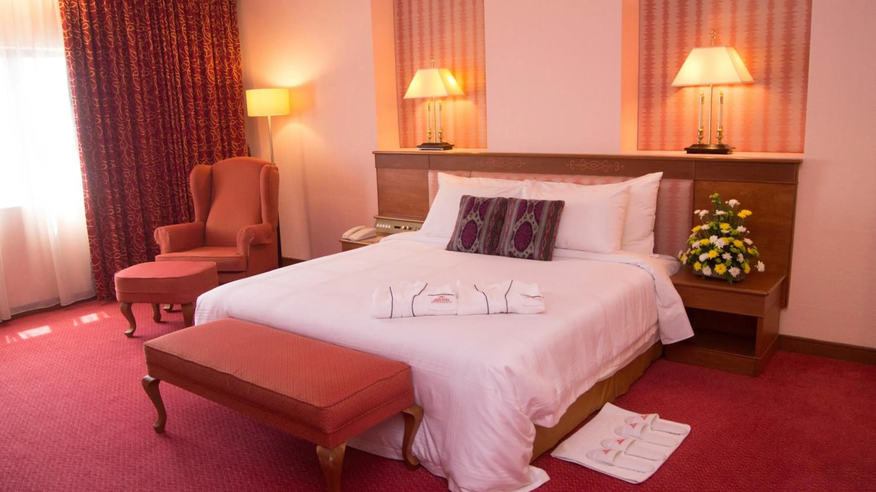 Photo of the whole room, Bed in Hotel Grand Continental Kuching