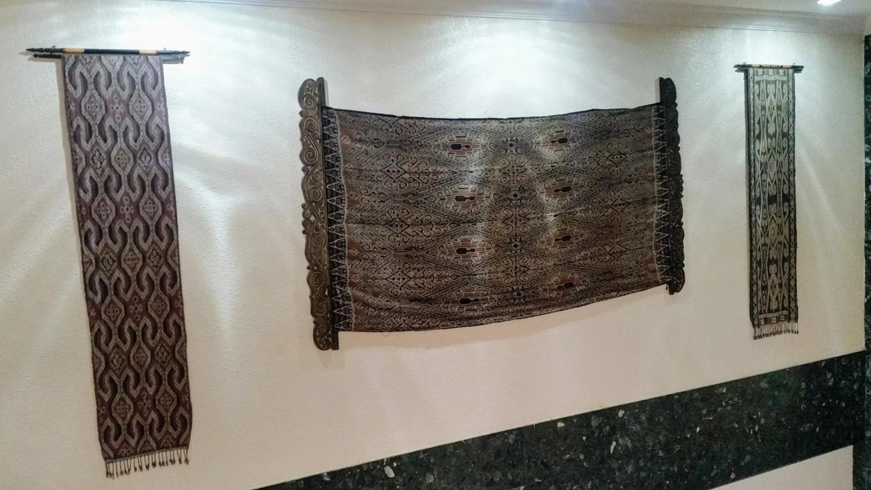 Decorative detail in Hotel Grand Continental Kuching