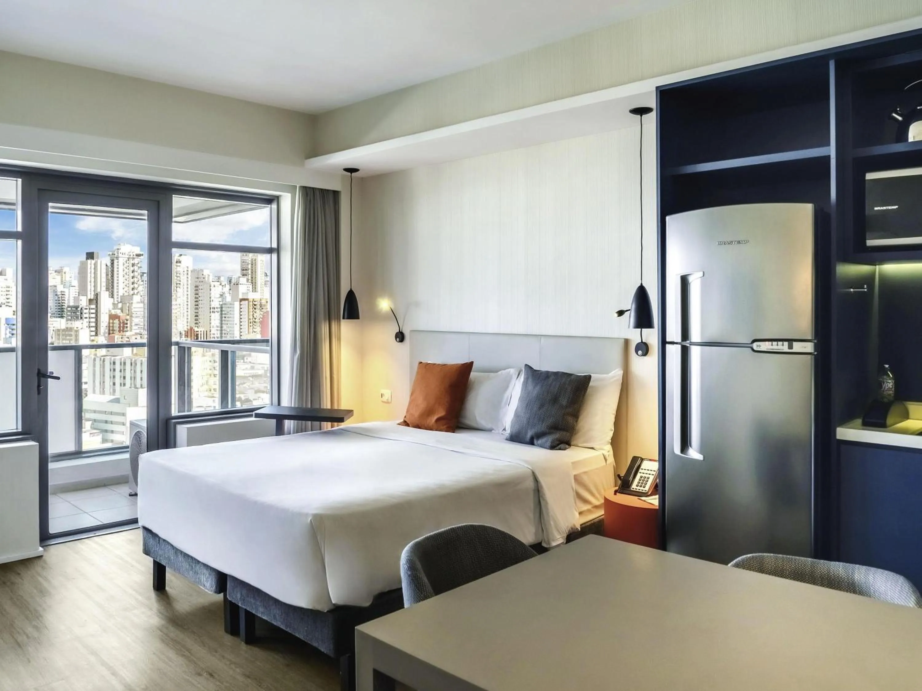 Bedroom, Bed in Mercure Sao Paulo Barra Funda