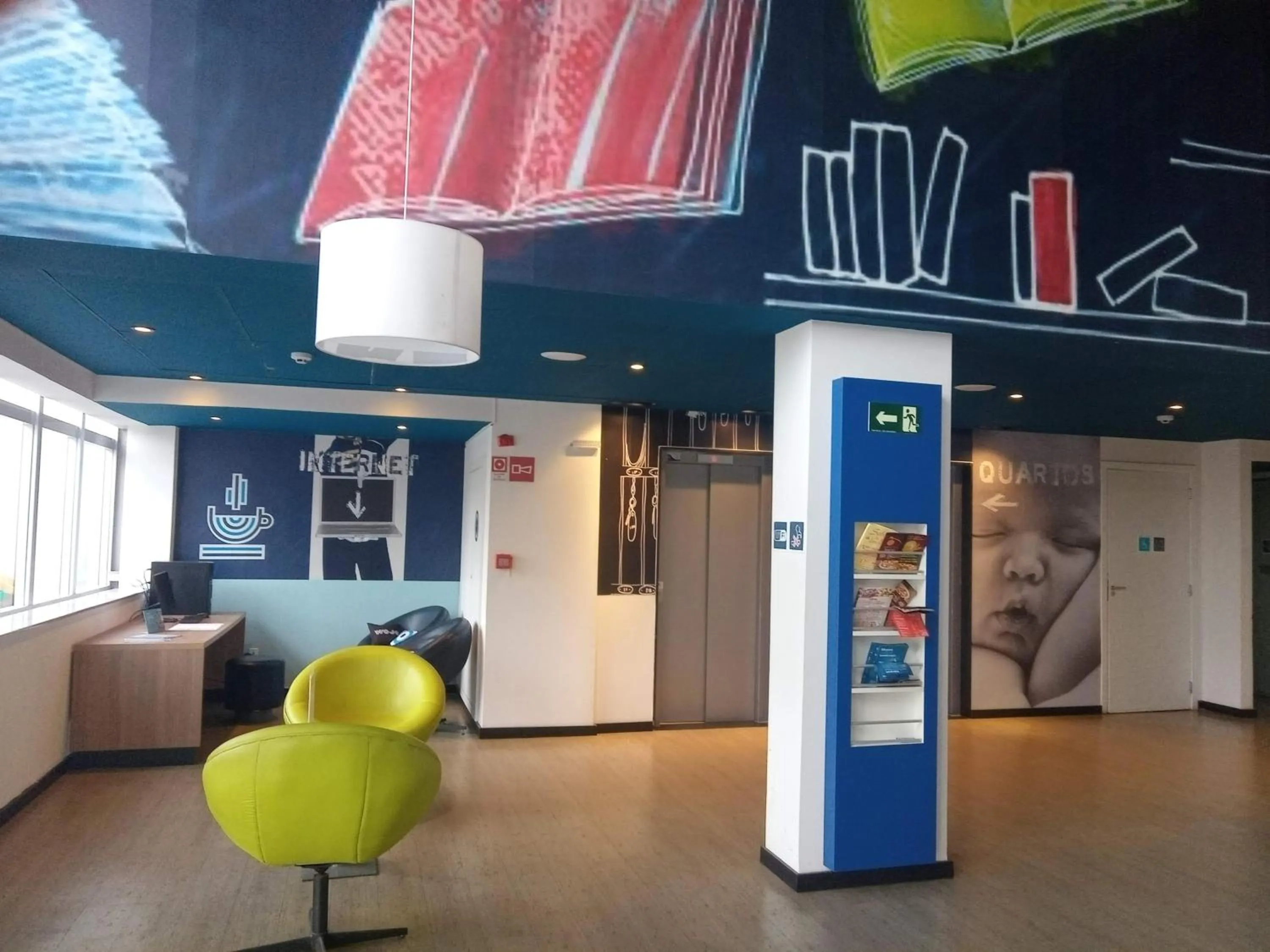 Lobby or reception in ibis budget Barbacena