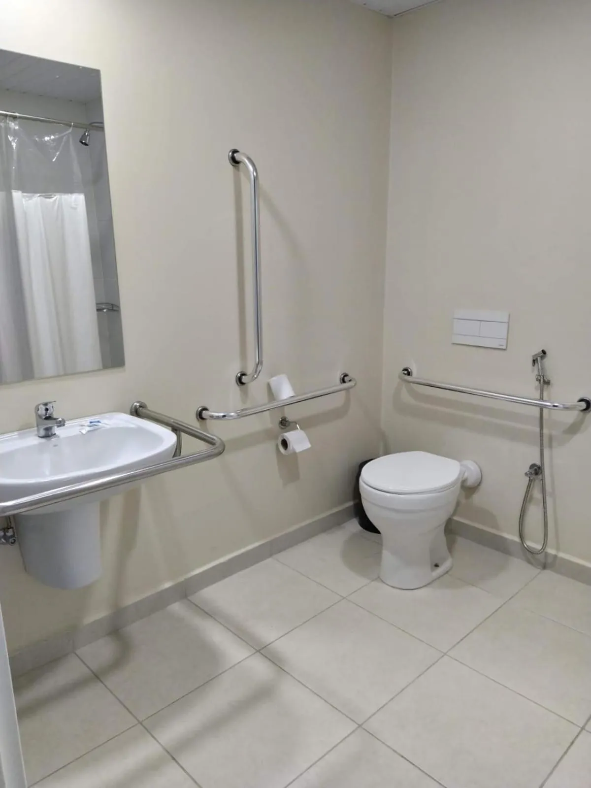 Facility for disabled guests in ibis budget Manhuaçu
