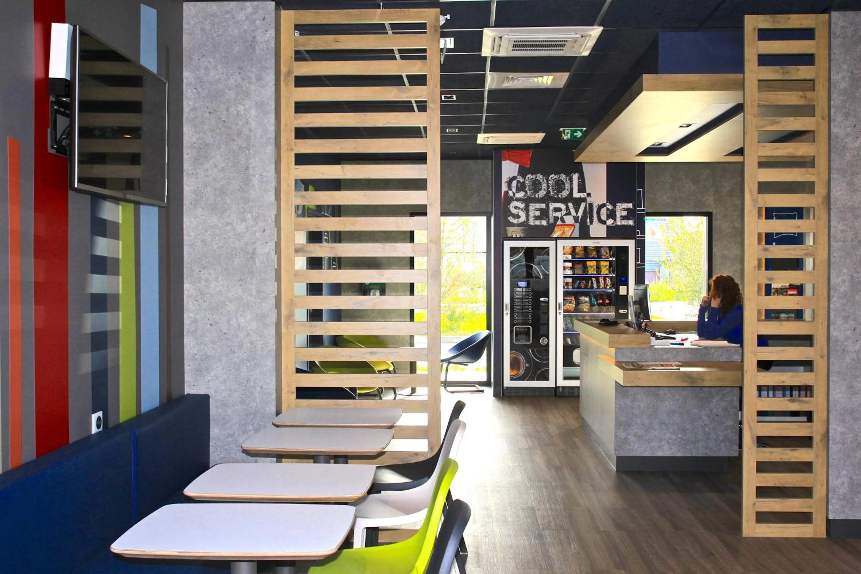 Lobby or reception in Ibis Budget Amiens Centre Gare