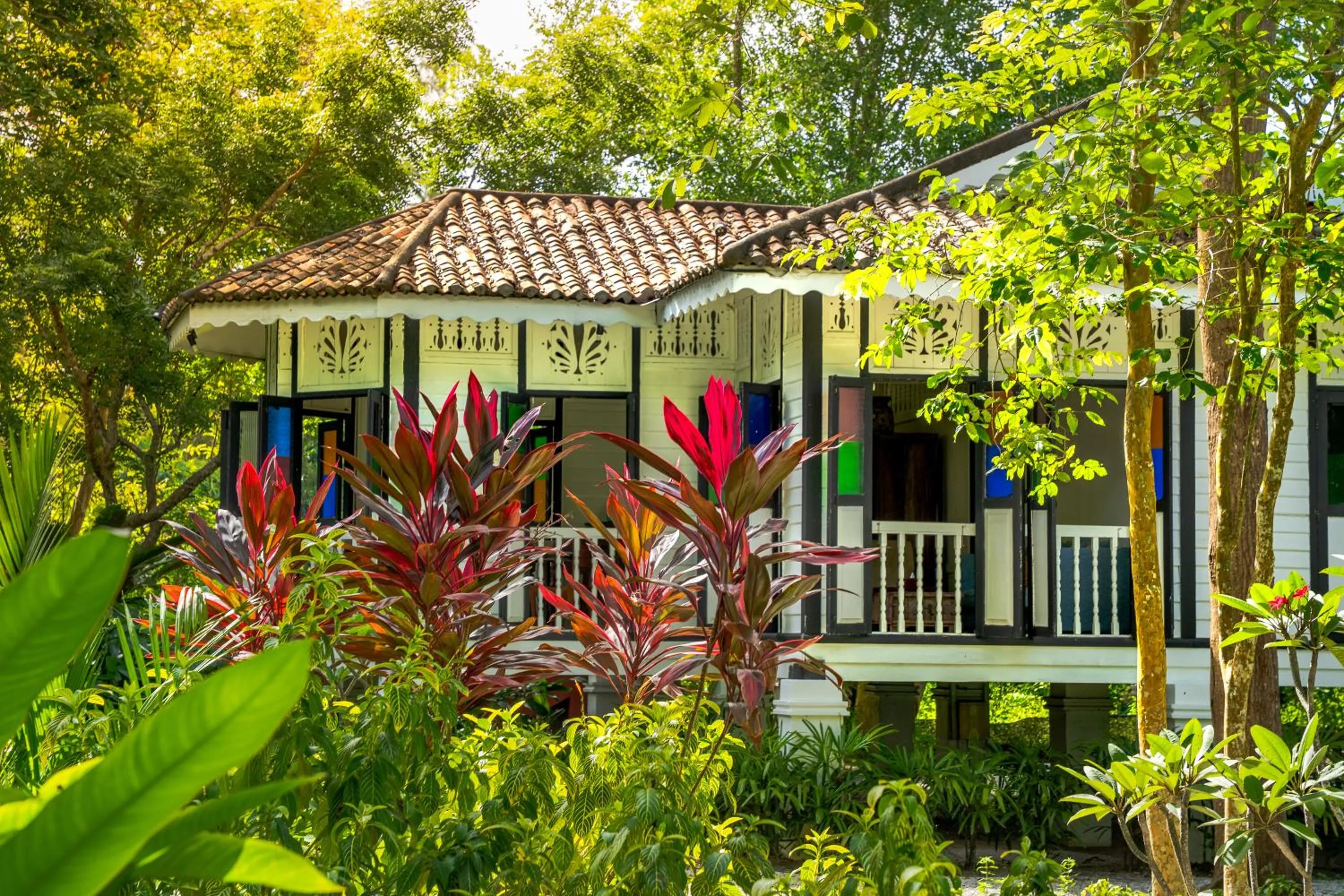 Property building in Temple Tree Resort